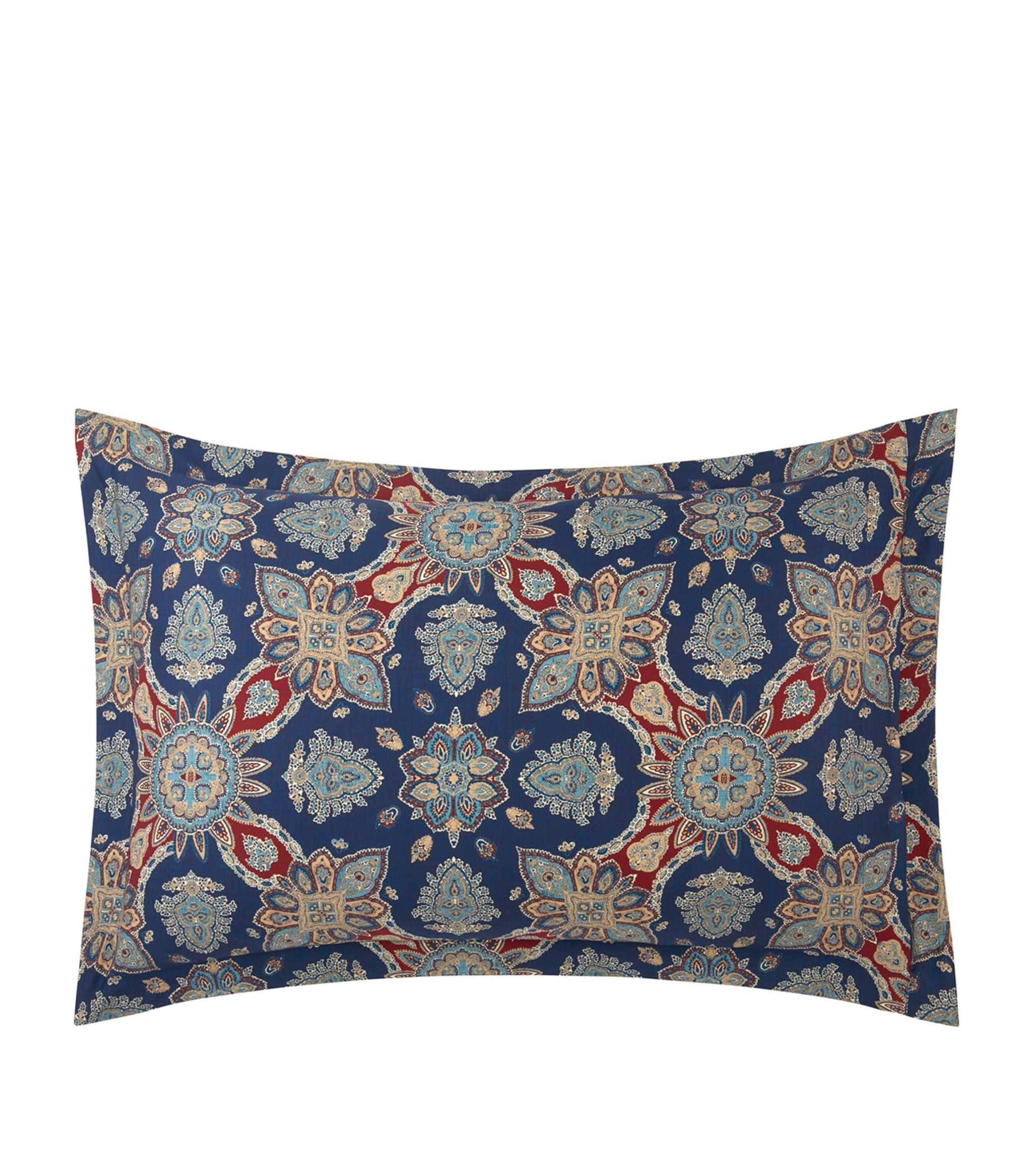 Archer Foulard Oxford Pillow Sham (50cm x 75cm) GOODS Harrods   