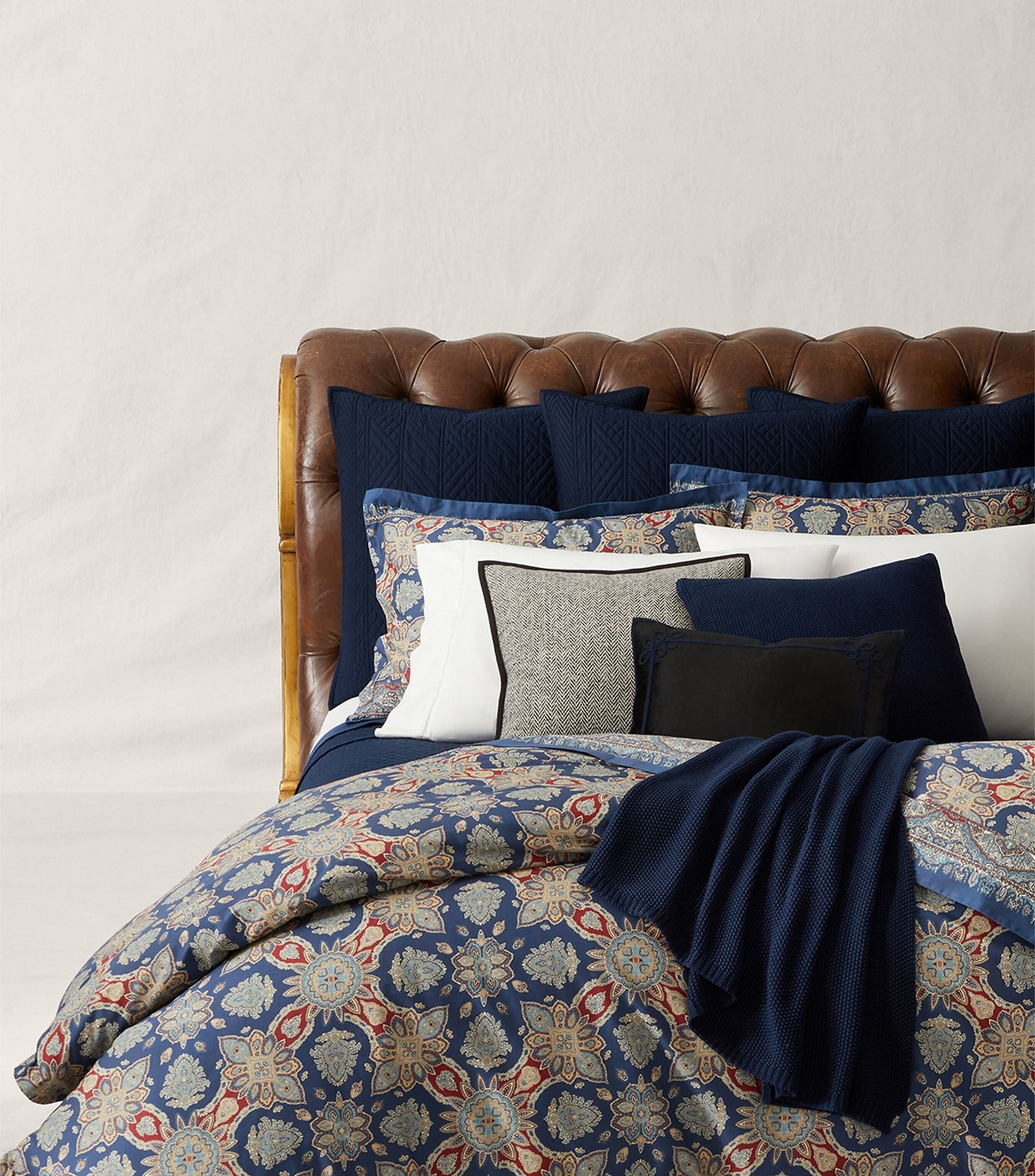 Archer Foulard Single Duvet Cover (140cm x 200cm) GOODS Harrods   