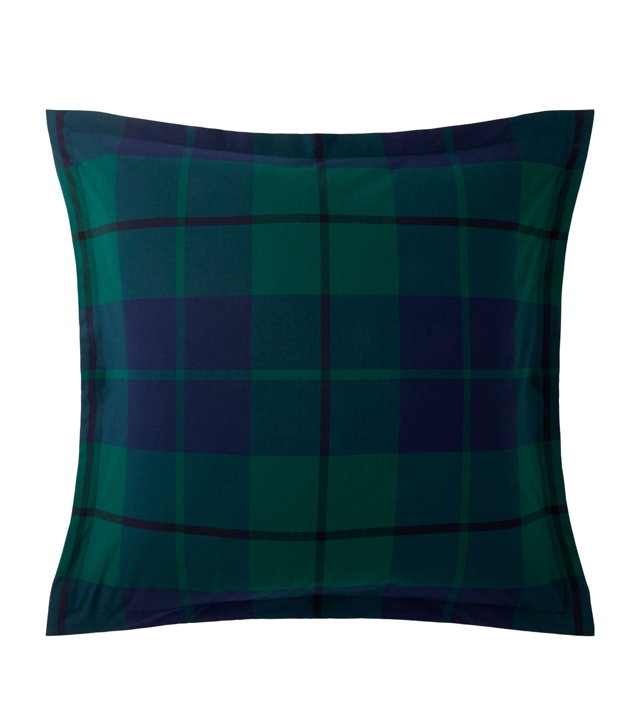 Archer Plaid Square Pillow Sham (50cm x 50cm) GOODS Harrods   