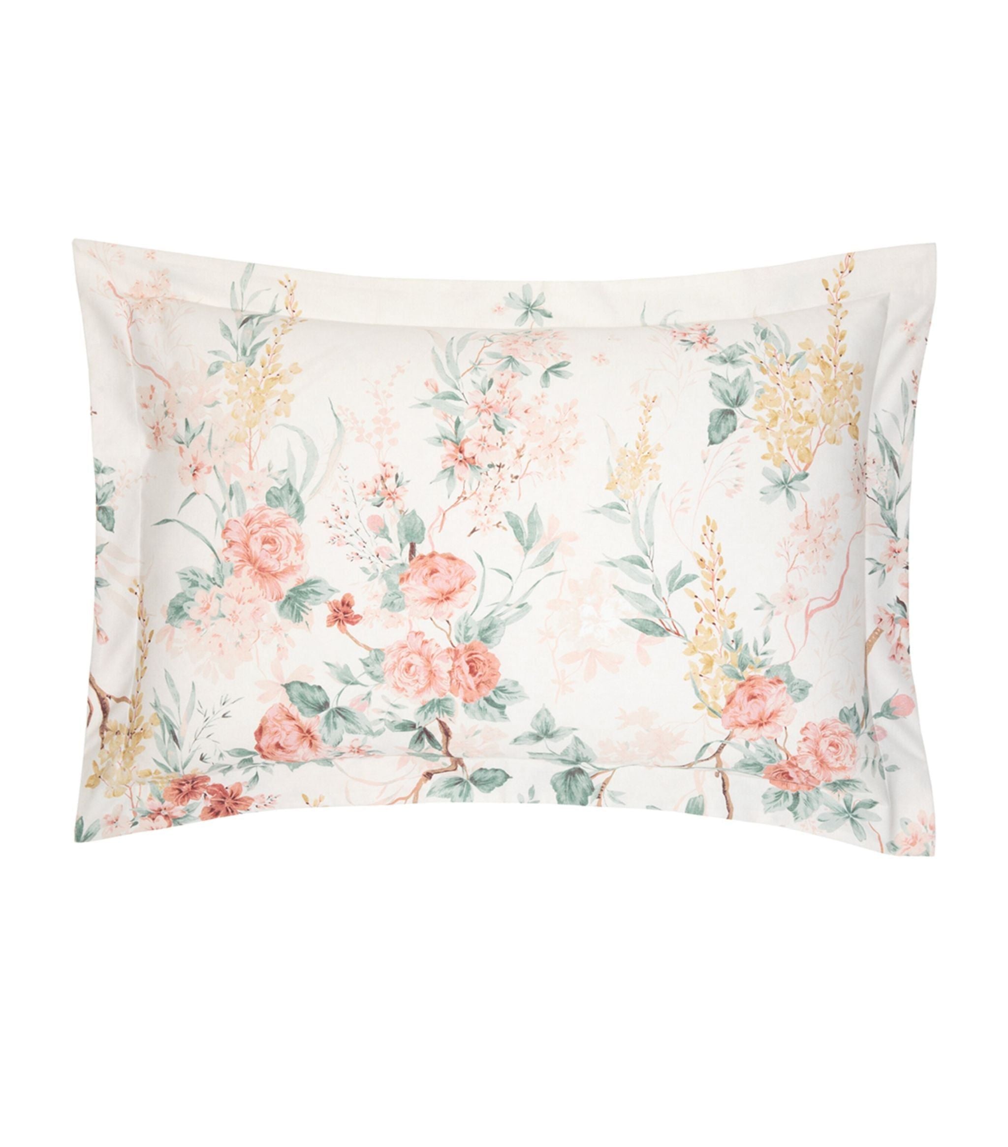 Elisabetta Standard Oxford Pillowcase (50cm x 75cm) GOODS Harrods   