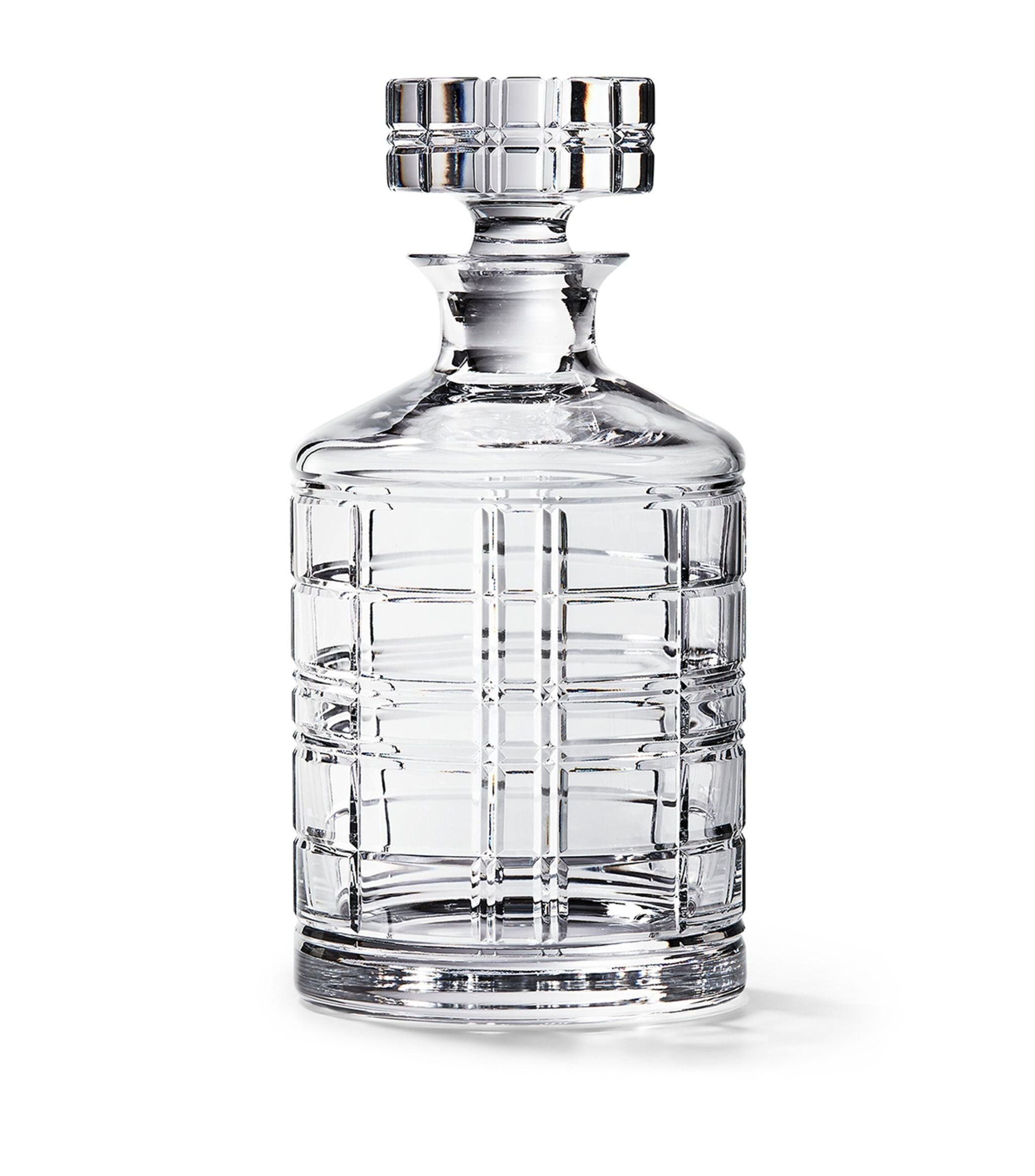 Hudson Plaid Decanter GOODS Harrods   