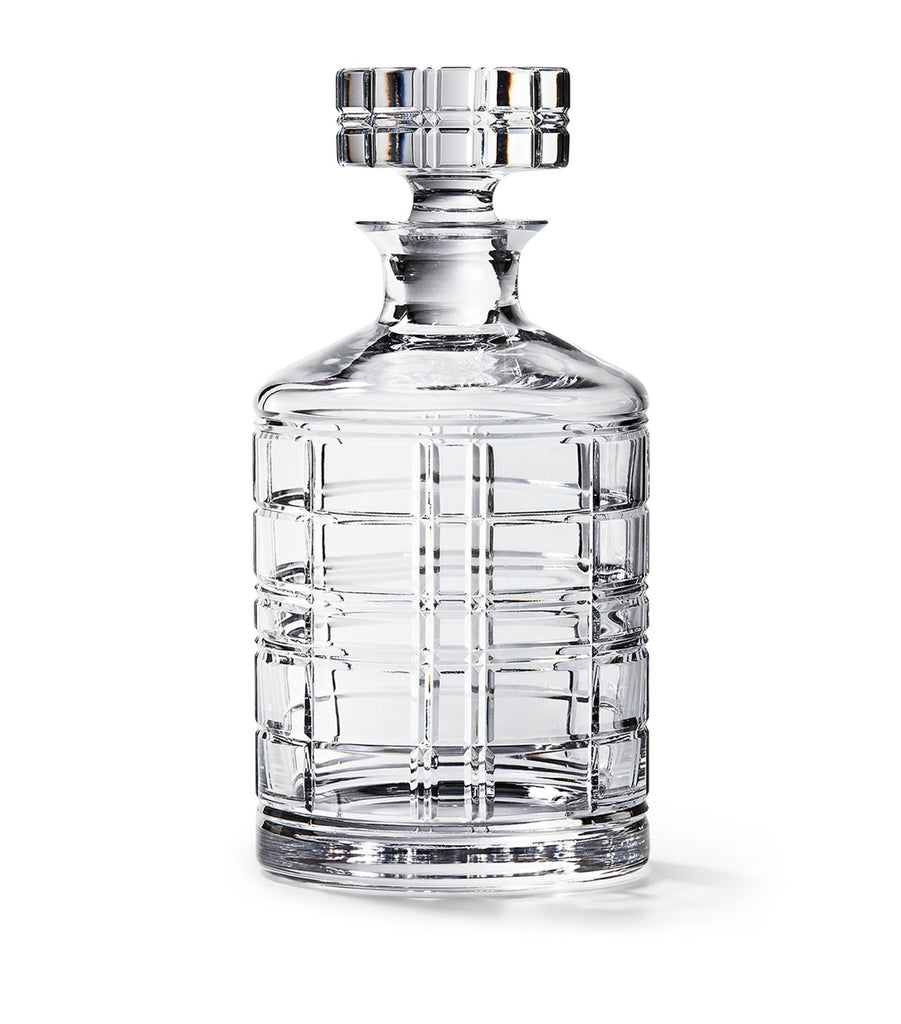 Hudson Plaid Decanter