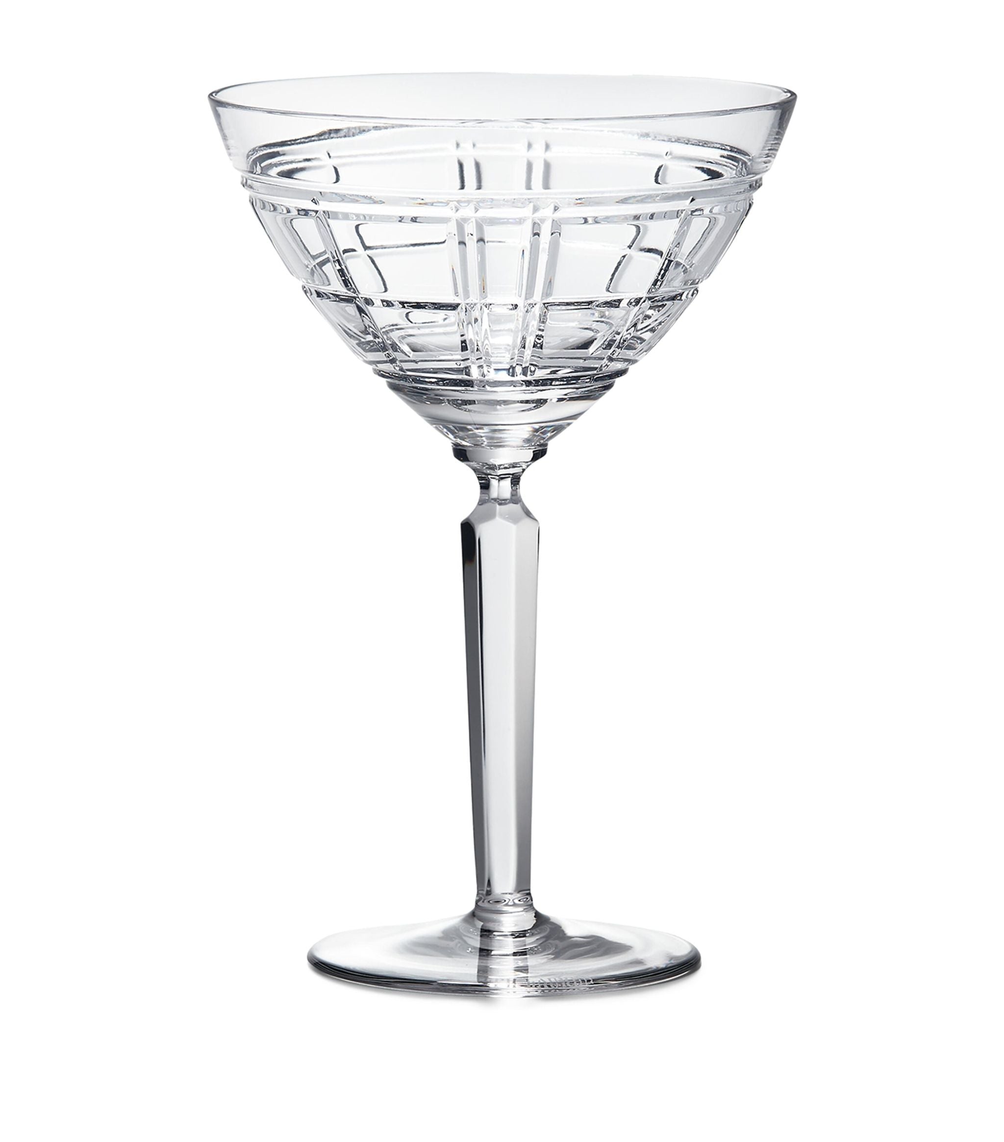 Hudson Plaid Martini Glass GOODS Harrods   