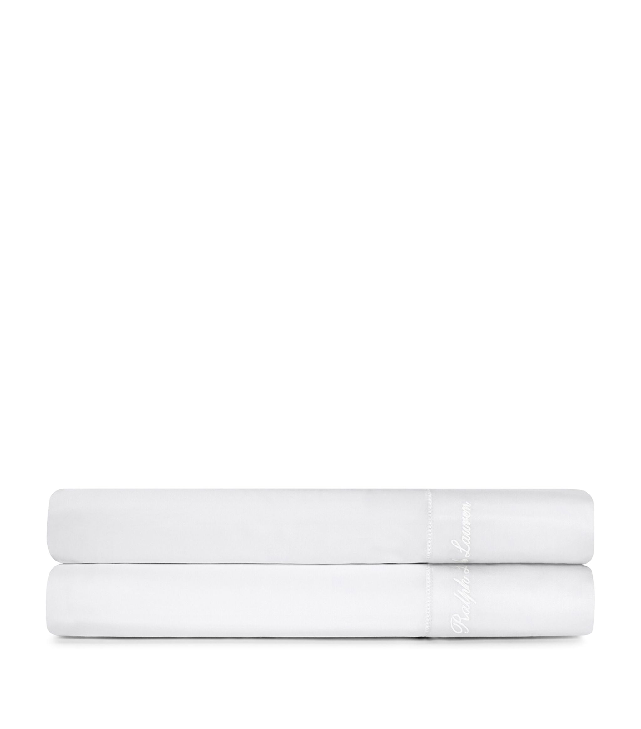 Langdon Single Flat Sheet (180cm x 290cm) GOODS Harrods   