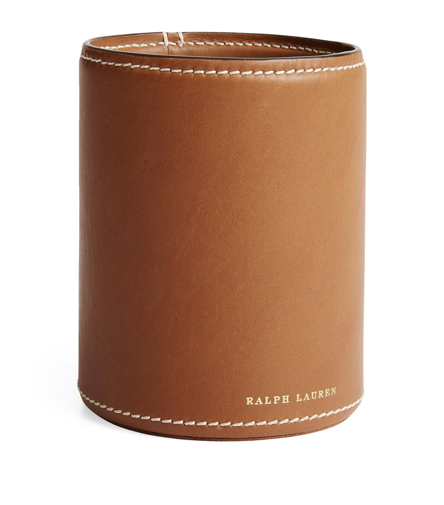 Leather Brennan Pencil Cup