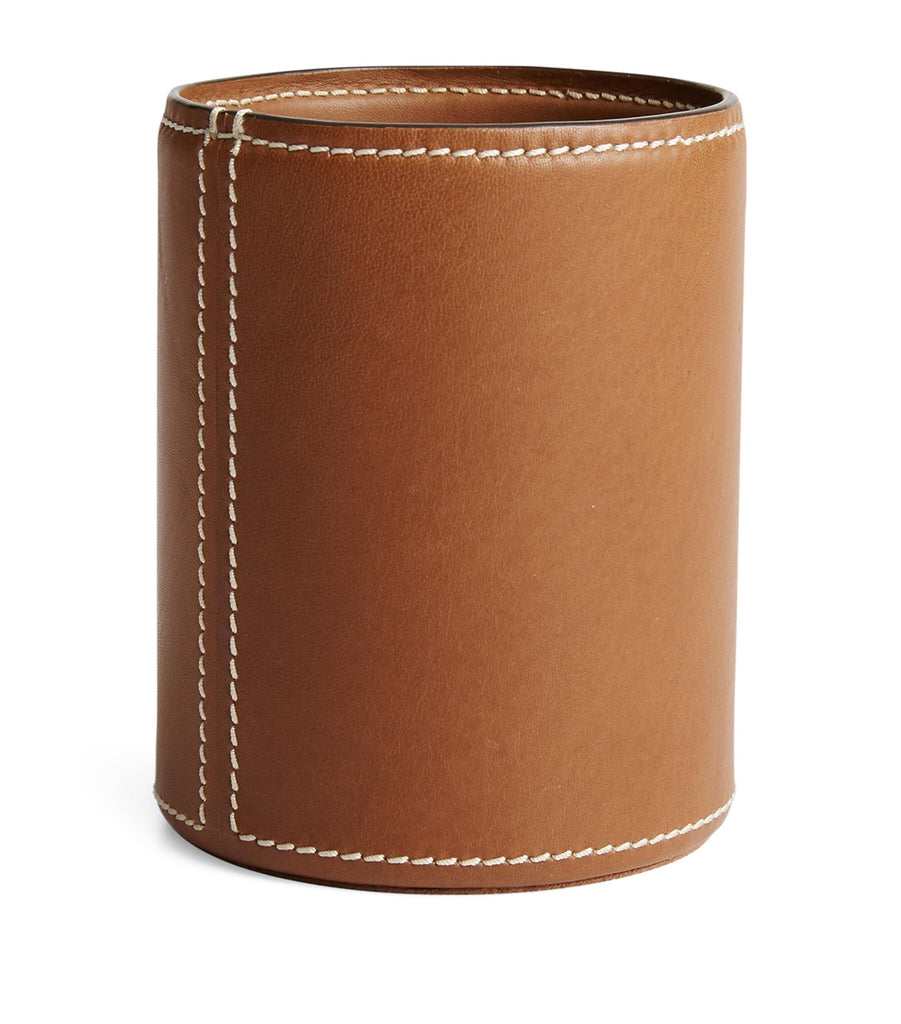 Leather Brennan Pencil Cup