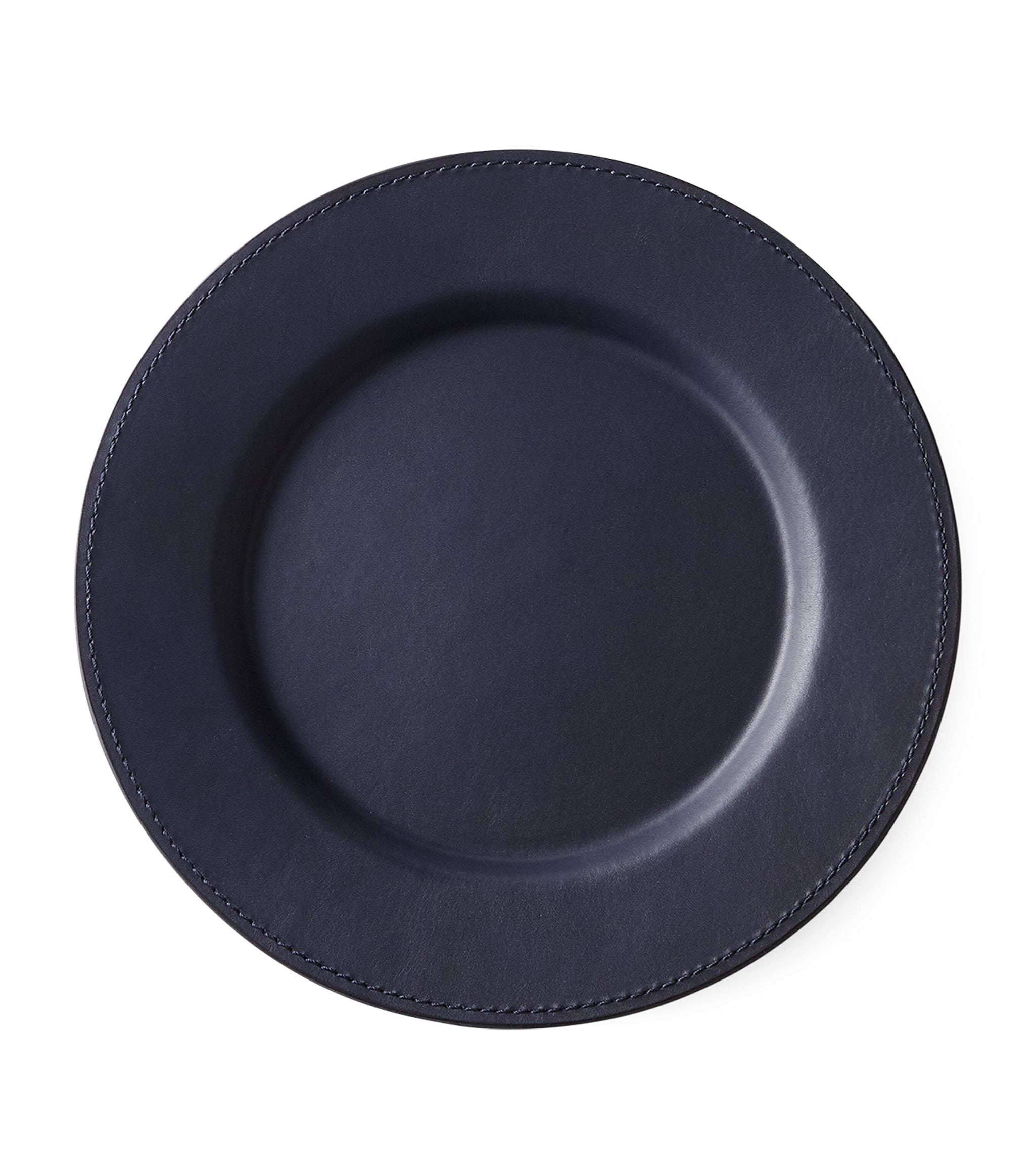 Leather Wyatt Charger Plate (34.5cm) GOODS Harrods   