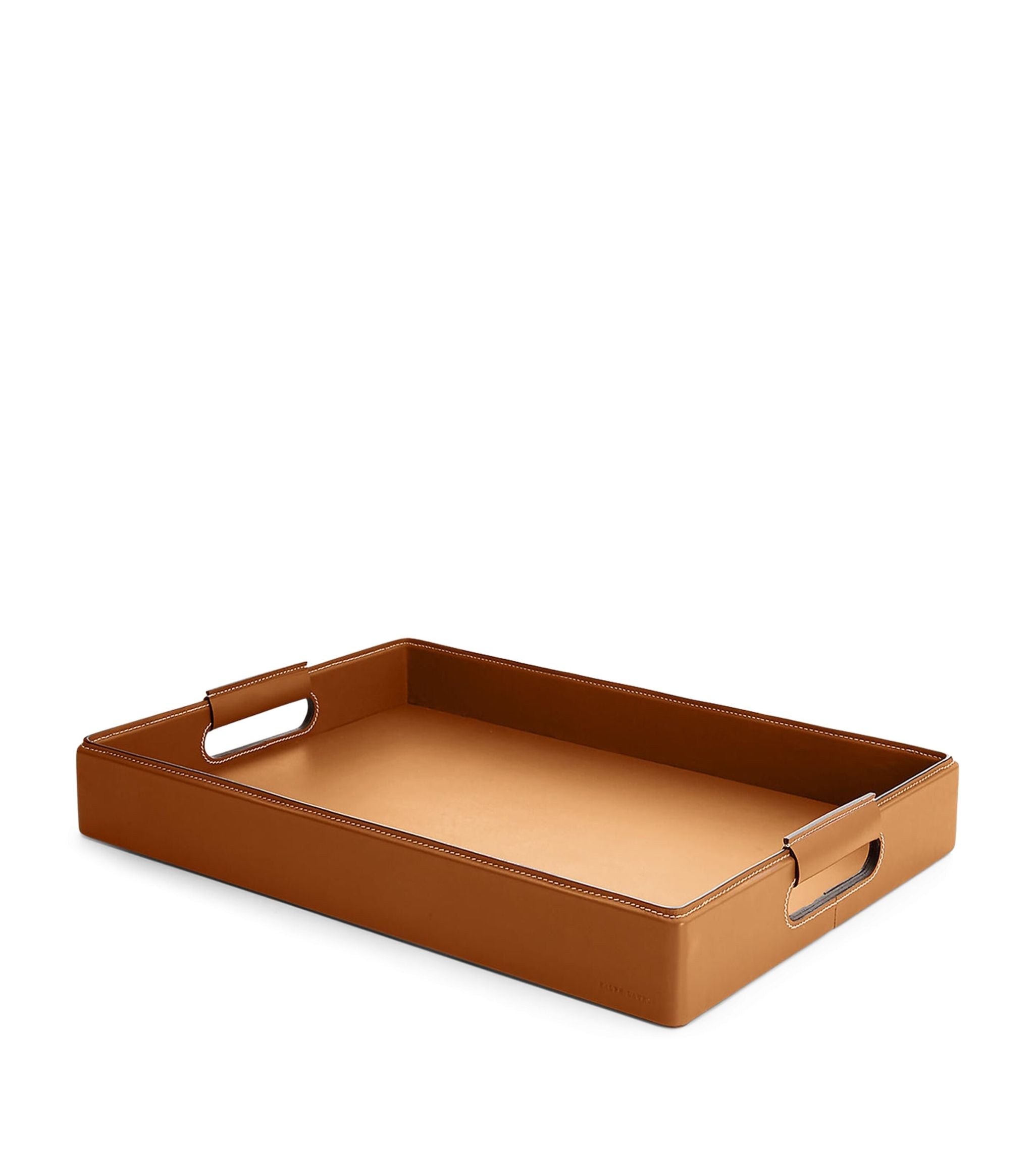 Leather Wyatt Tray (50cm x 35cm) GOODS Harrods   