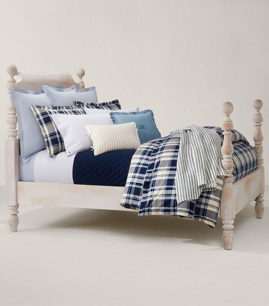 Linden Plaid Single Duvet Cover (140cm x 200cm)