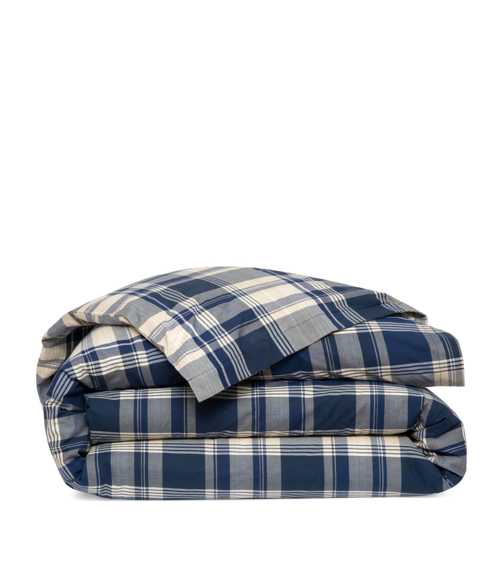 Linden Plaid Single Duvet Cover (140cm x 200cm) GOODS Harrods   