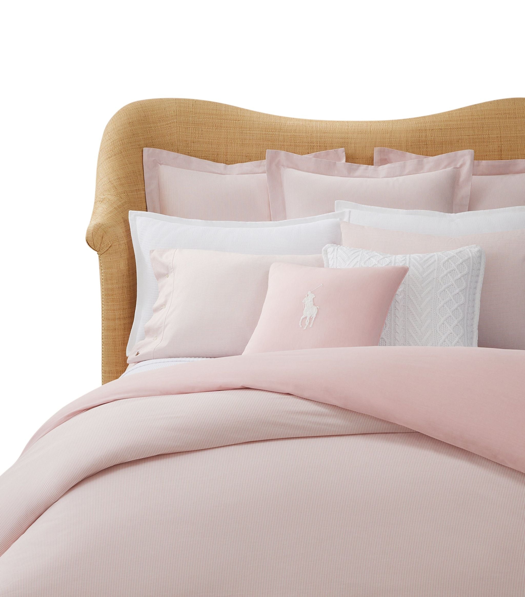 Oxford Square Pillowcase Pair (65cm x 65cm) GOODS Harrods   