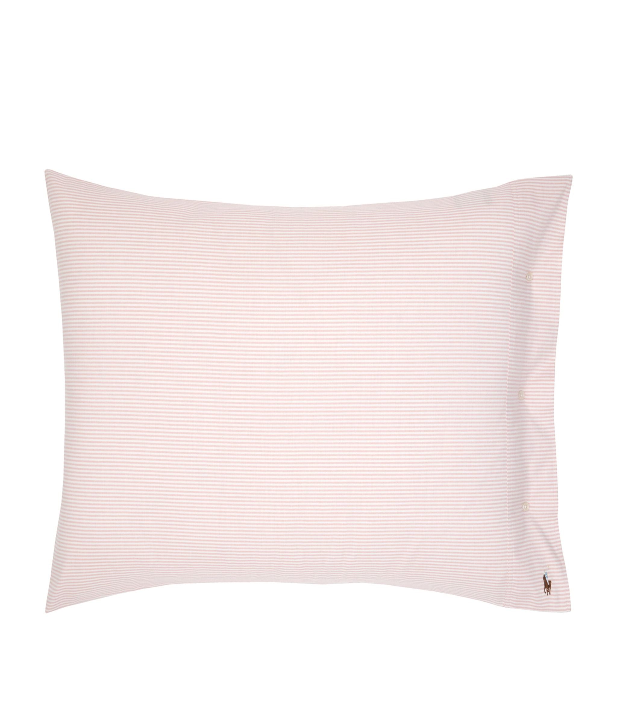 Oxford Square Pillowcase Pair (65cm x 65cm) GOODS Harrods   