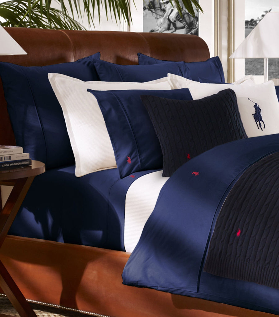 Polo Player Double Fitted Sheet (140cm x 200cm)