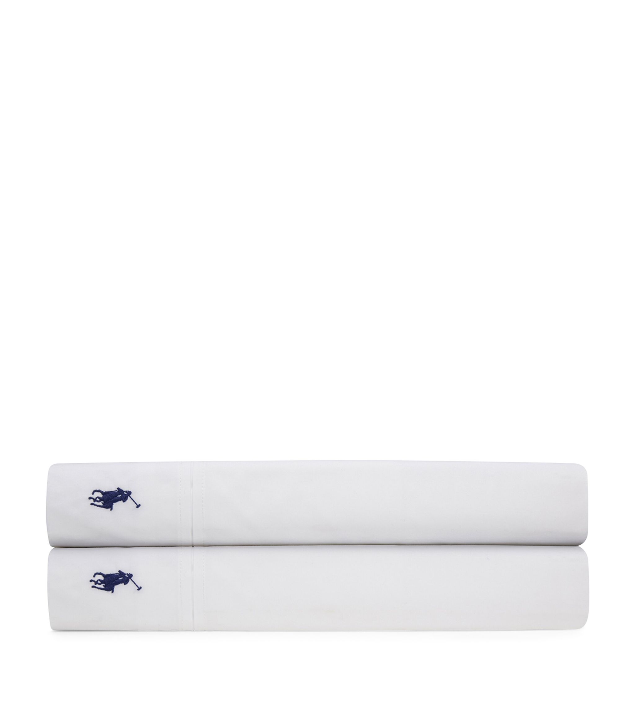 Polo Player Double Fitted Sheet (140cm x 200cm) GOODS Harrods   