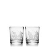 Set of 2 Garrett Old Fashioned Glasses (370ml) GOODS Harrods   