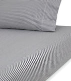 Shirting Stripe King Fitted Sheet (150cm x 200cm) GOODS Harrods   