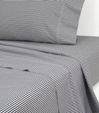 Shirting Stripe Super King Flat Sheet (270cm x 295cm) GOODS Harrods   