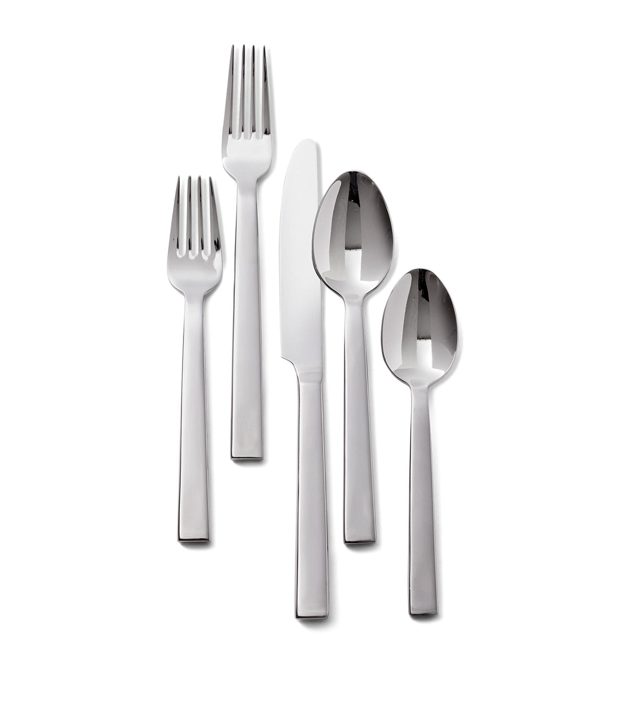 Stainless Steel Academy 5-Piece Cutlery Set GOODS Harrods   