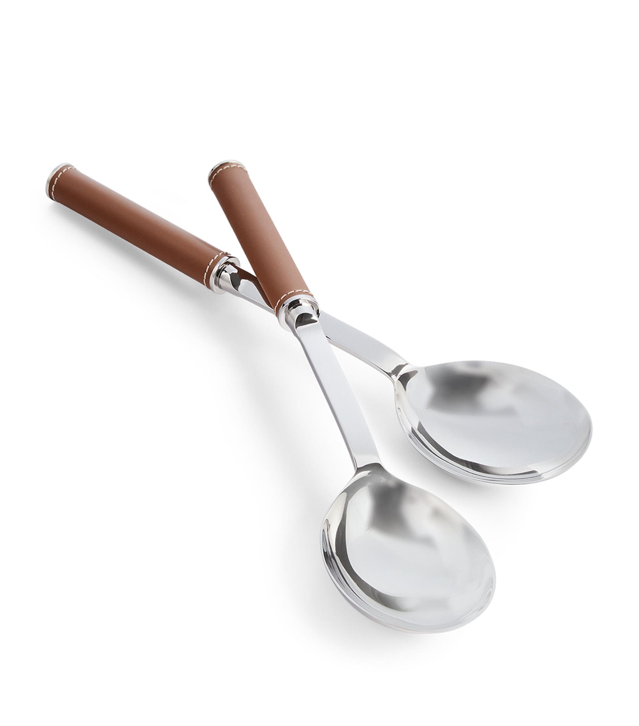 Stainless Steel Wyatt Salad Servers GOODS Harrods   