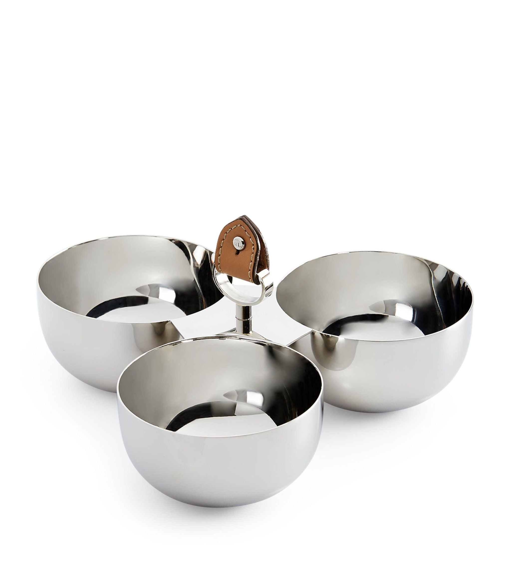 Stainless Steel Wyatt Triple Nut Bowl (11.5cm) GOODS Harrods   