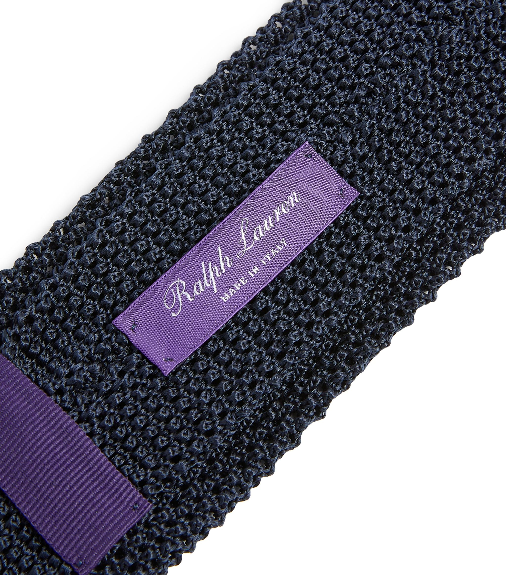 Silk Knitted Tie GOODS Harrods   