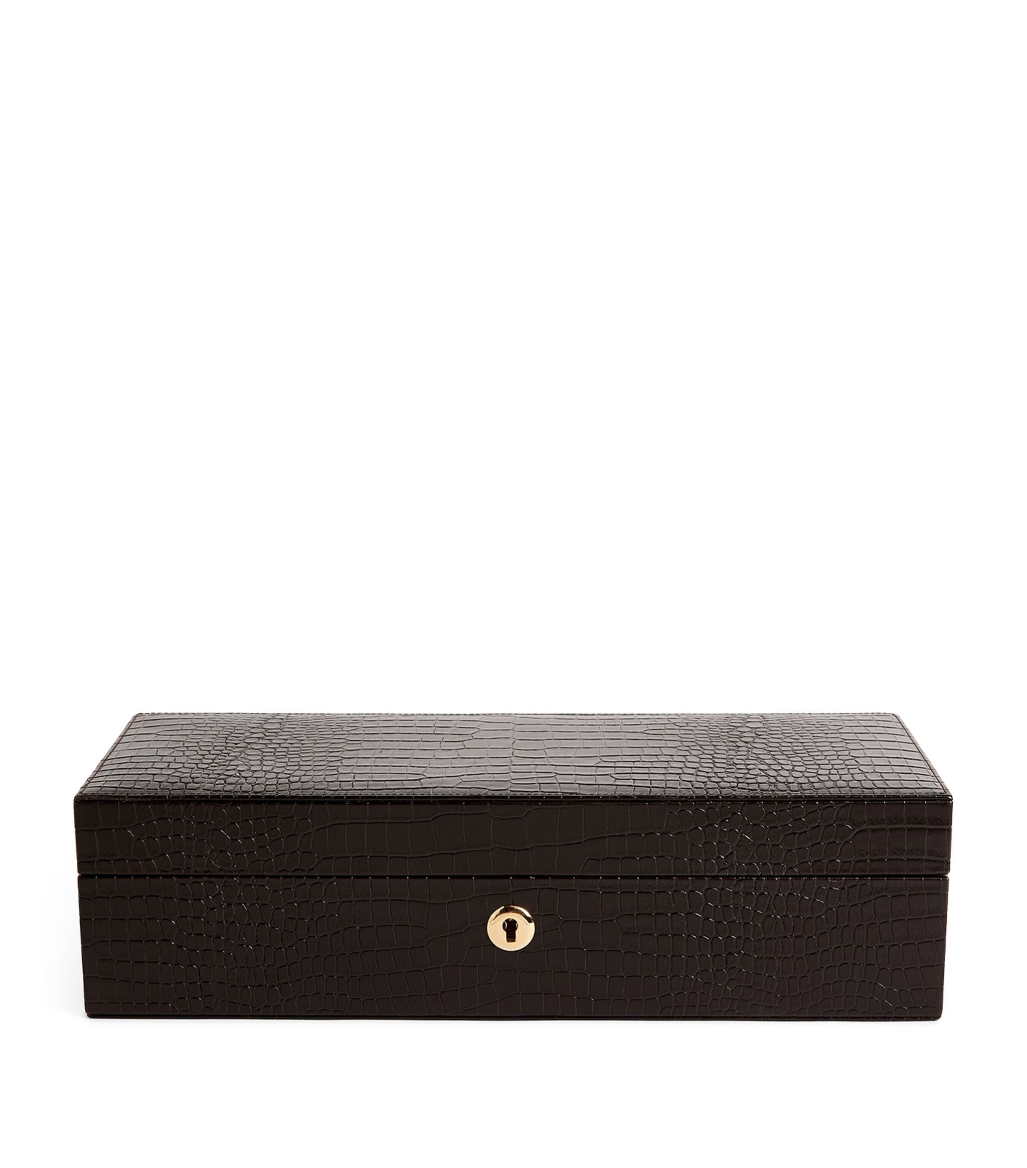 Leather Brompton 5 Watch Box GOODS Harrods   