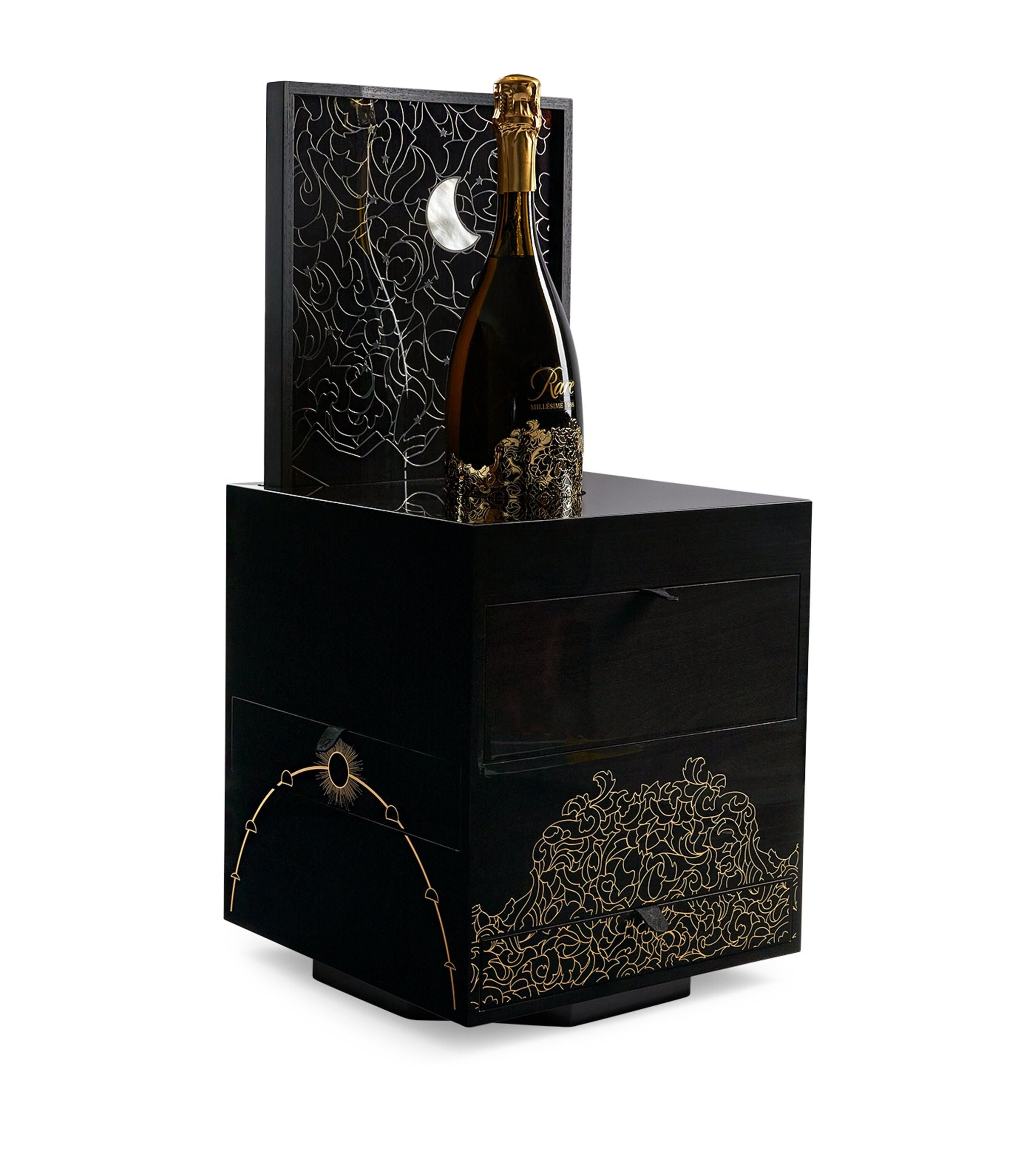 Rare Le Rituel Champagne Cabinet 1988 and 2008 (48 Bottles) – Champagne France GOODS Harrods   