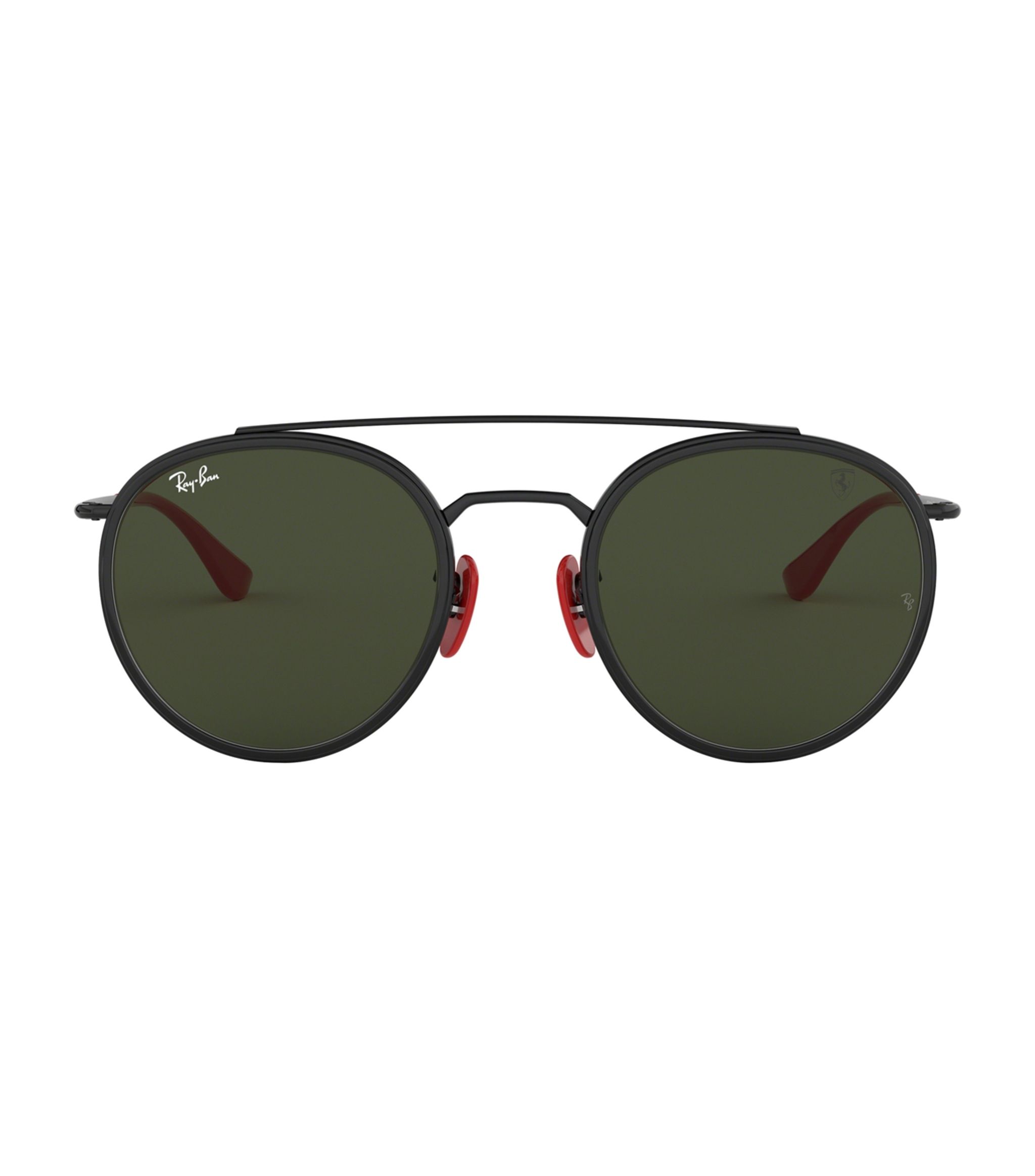 Scuderia Ferrari Round Aviator Sunglasses GOODS Harrods   