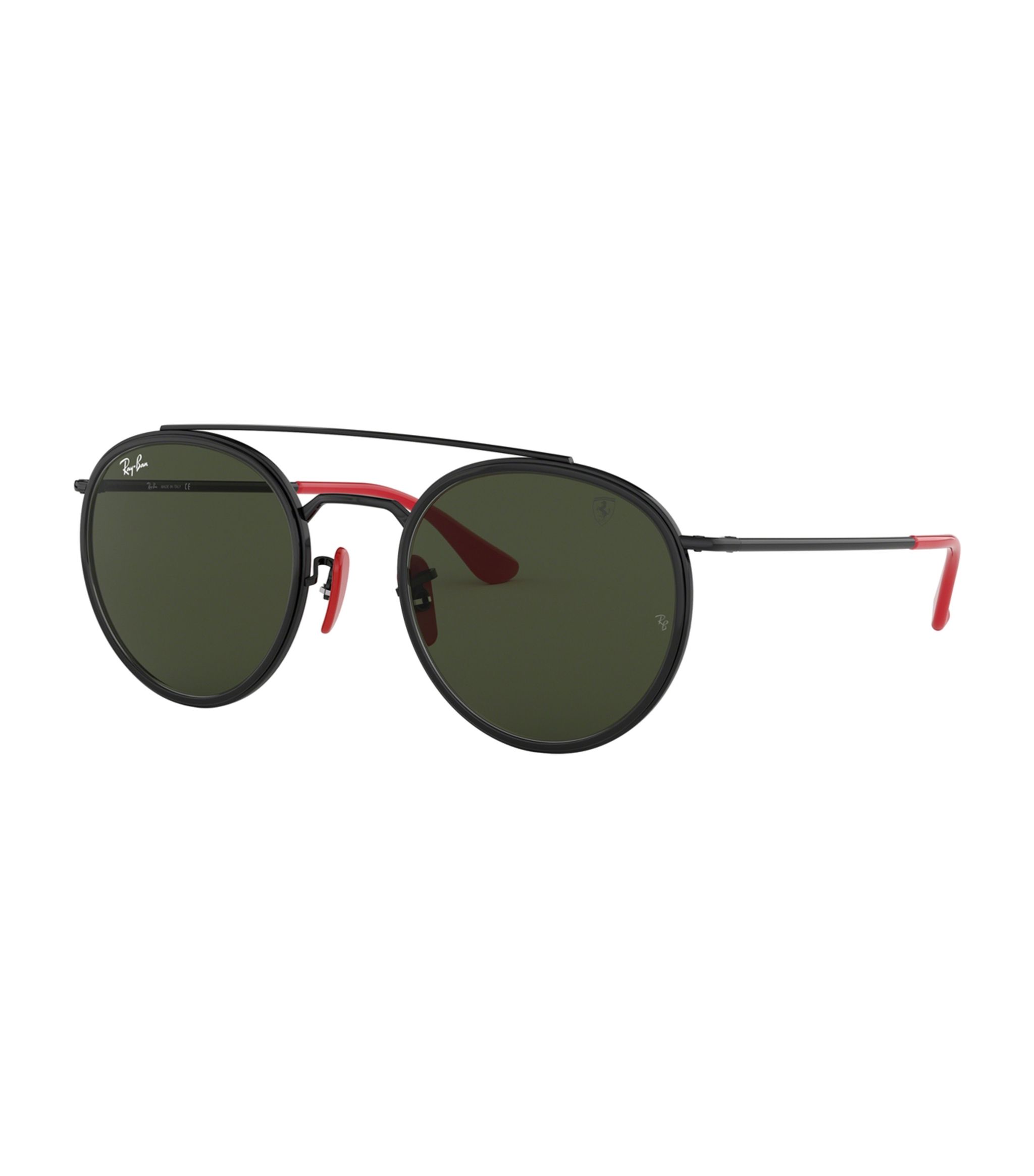 Scuderia Ferrari Round Aviator Sunglasses GOODS Harrods   