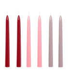 Lacquered Taper Candles (Set of 6) GOODS Harrods   