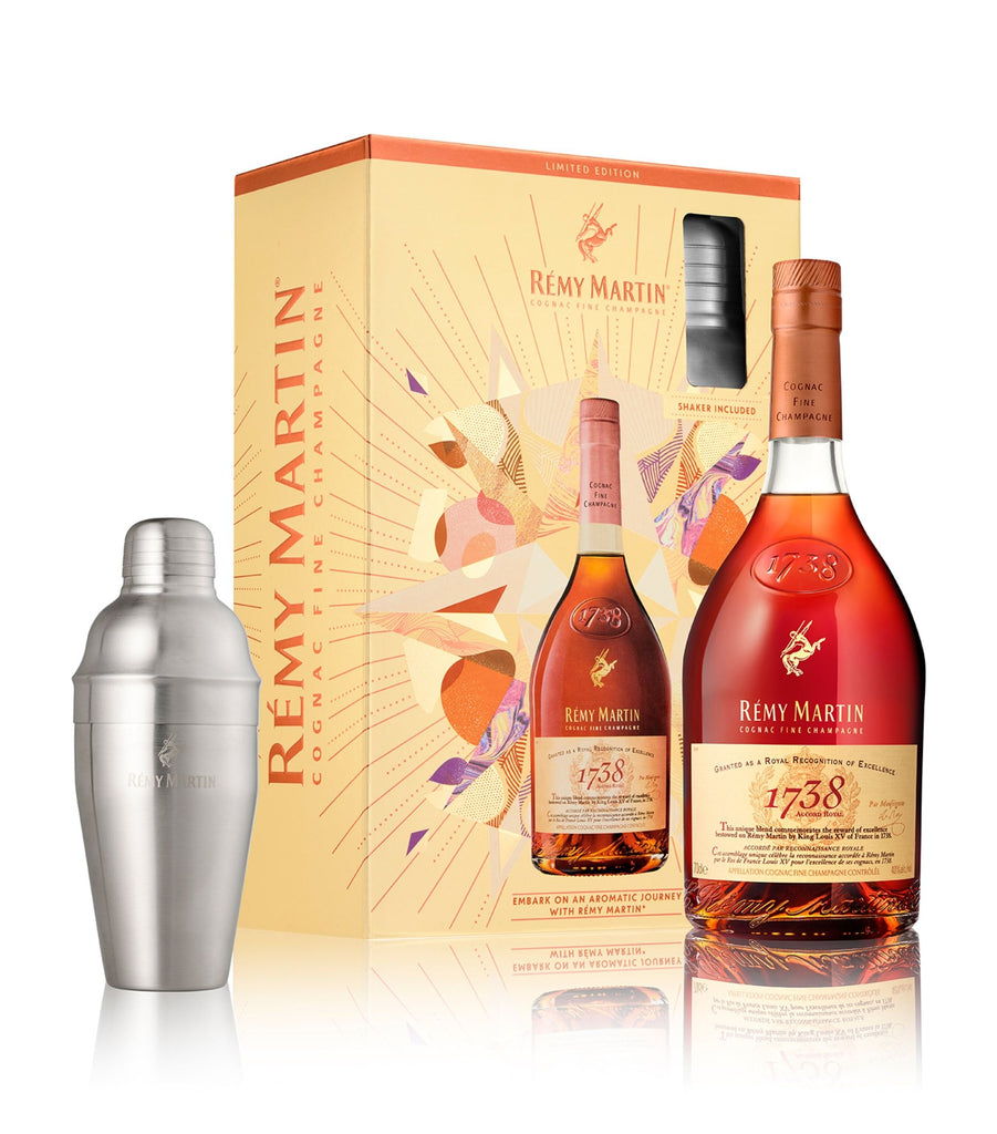 Cognac Fine Champagne Cocktail Shaker Gift Set (70cl)