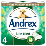 Andrex Skin Kind Toilet Tissue 4 Rolls toilet roll Sainsburys   