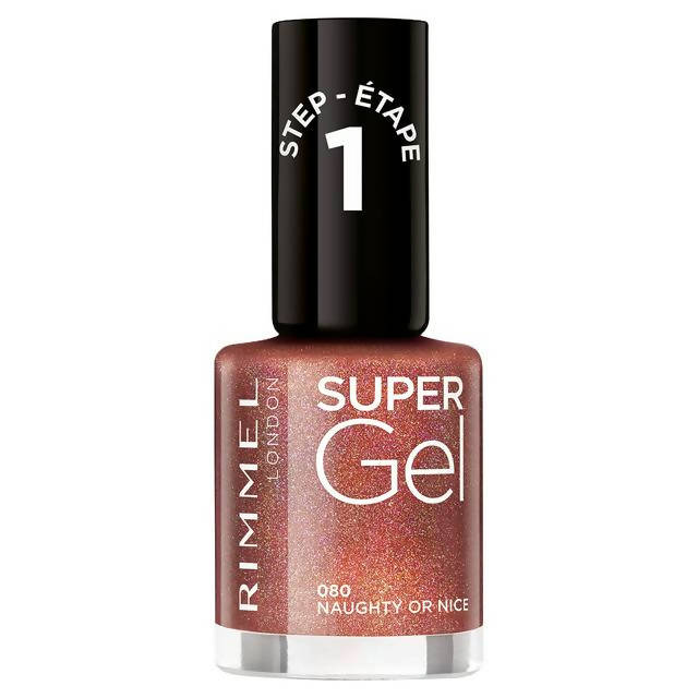 Rimmel London Super Gel Nail Polish Naughty or Nice 12ml