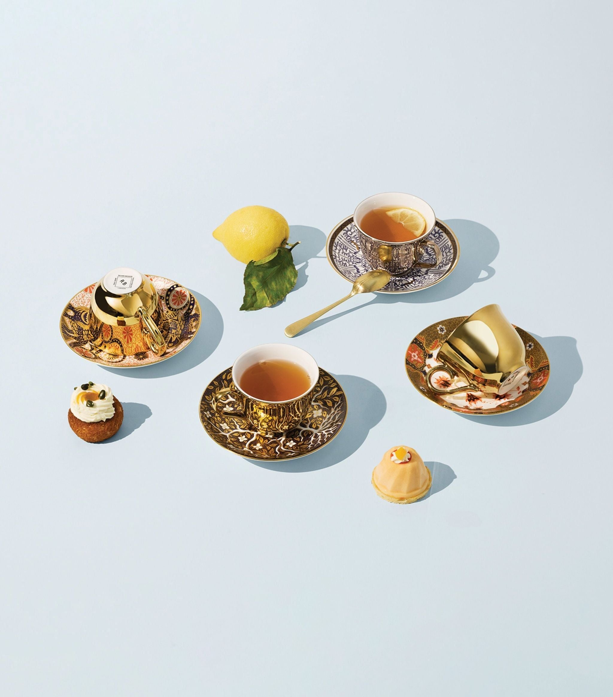 Dragon Flower Teacup and Saucer Set GOODS Harrods   