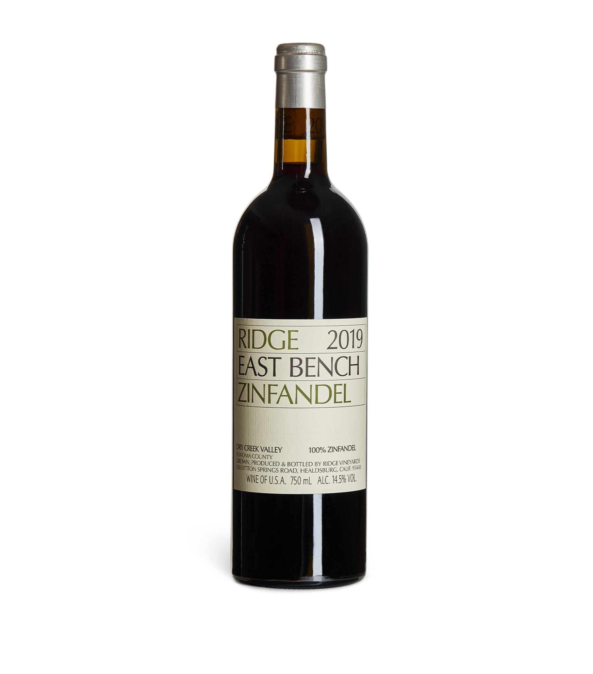 East Bench Zinfandel 2019 (75cl) – Sonoma, California GOODS Harrods   