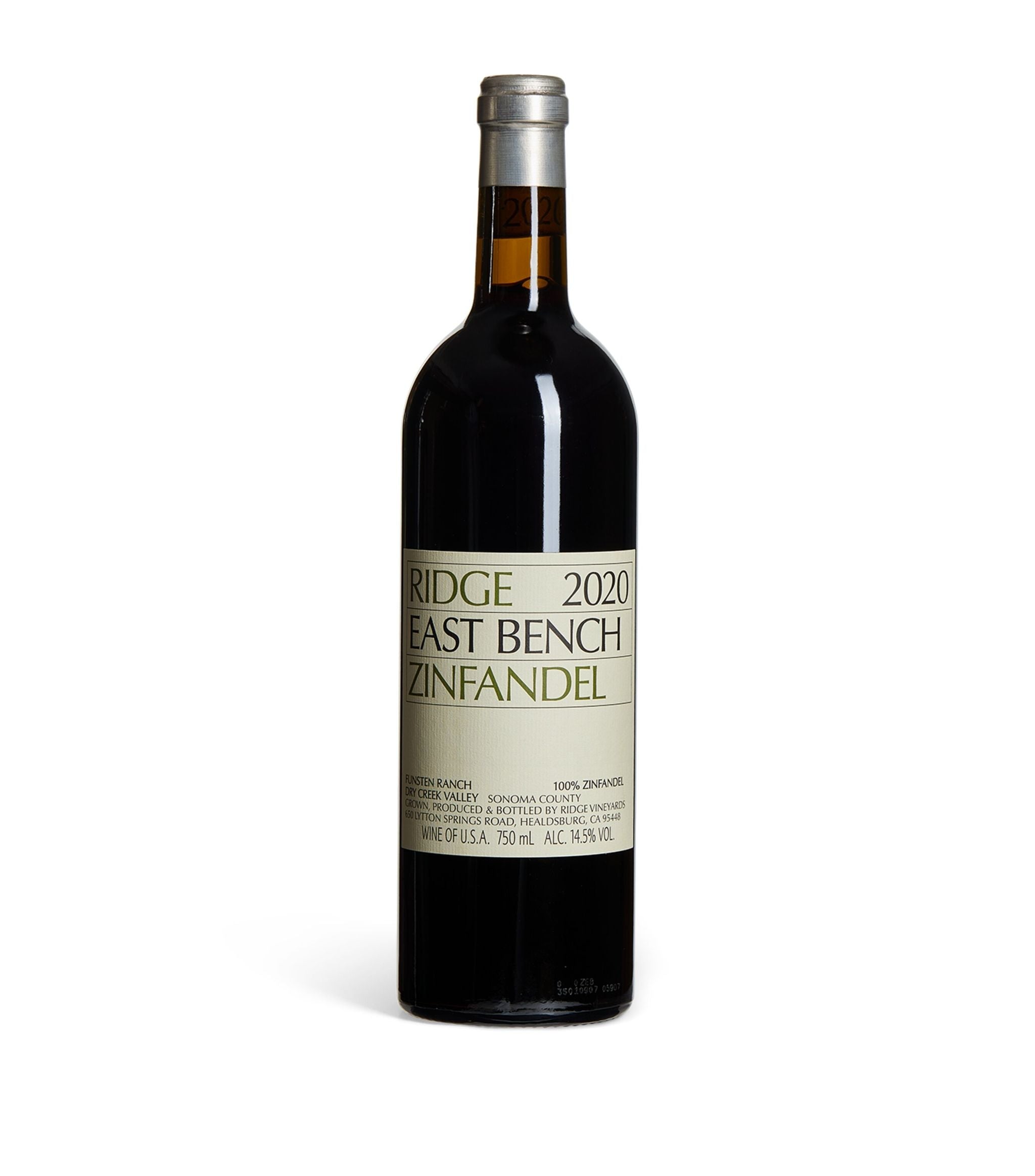 East Bench Zinfandel 2020 (75cl) – Sonoma, California GOODS Harrods   