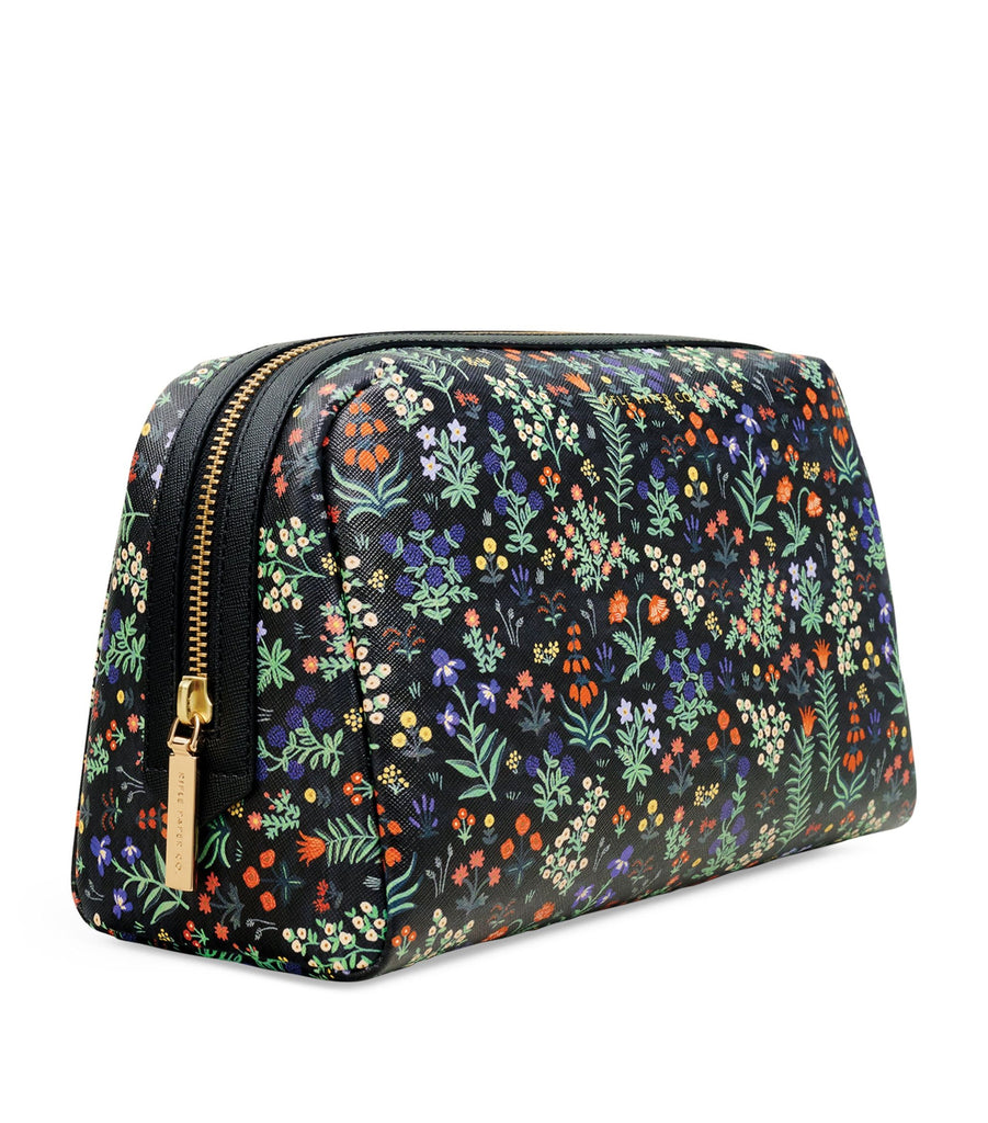 Large Menagerie Garden Cosmetic Pouch