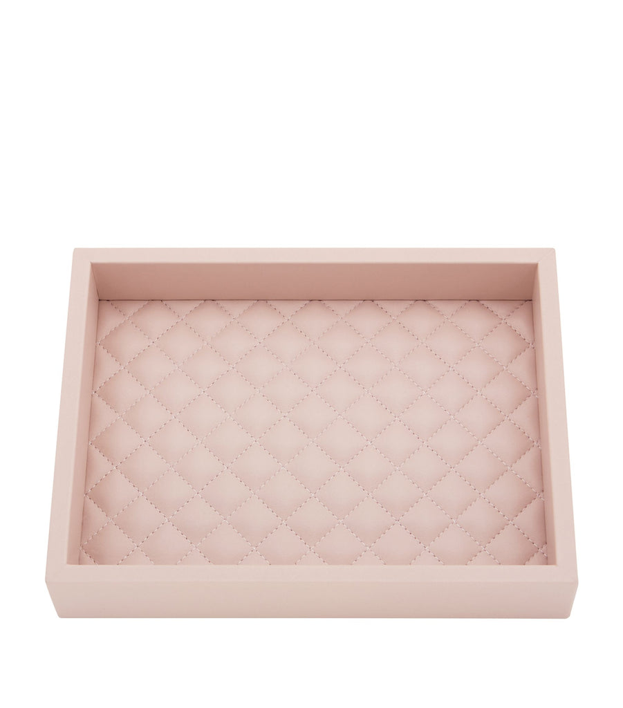 Quilted Leather Tray (18cm x 24cm)