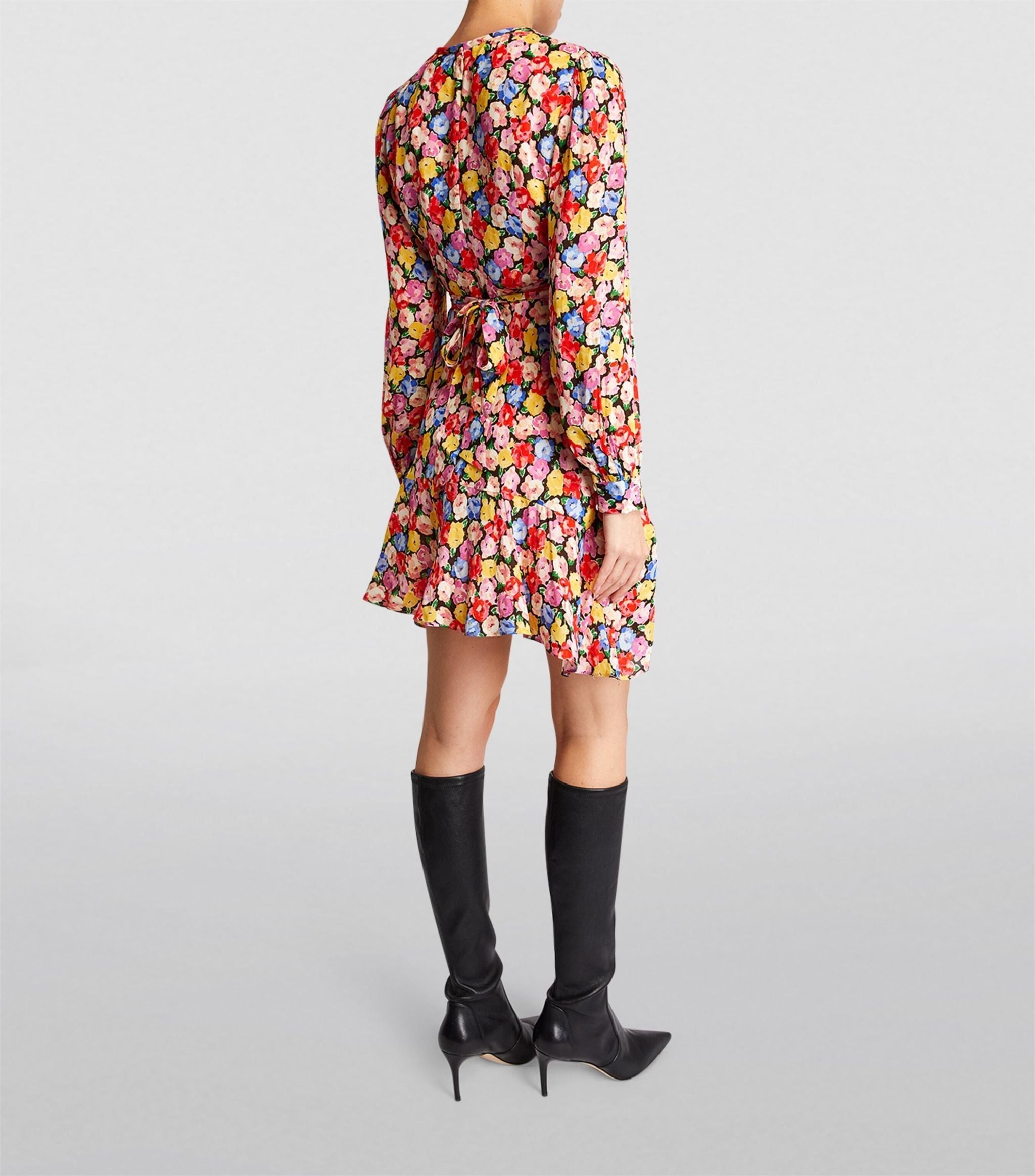 Floral Print Edith Mini Dress GOODS Harrods   