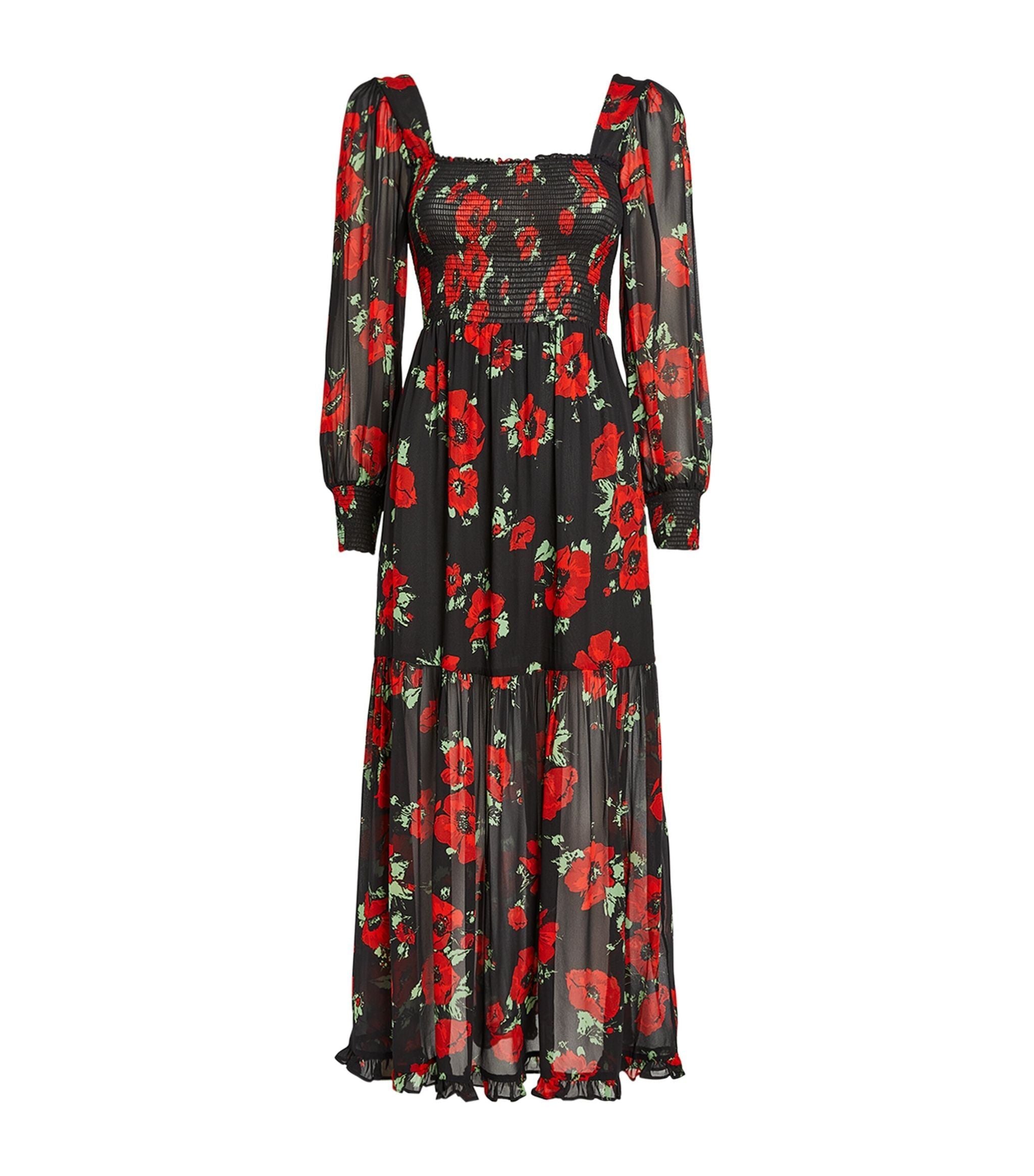 Floral Yas Midi Dress GOODS Harrods   