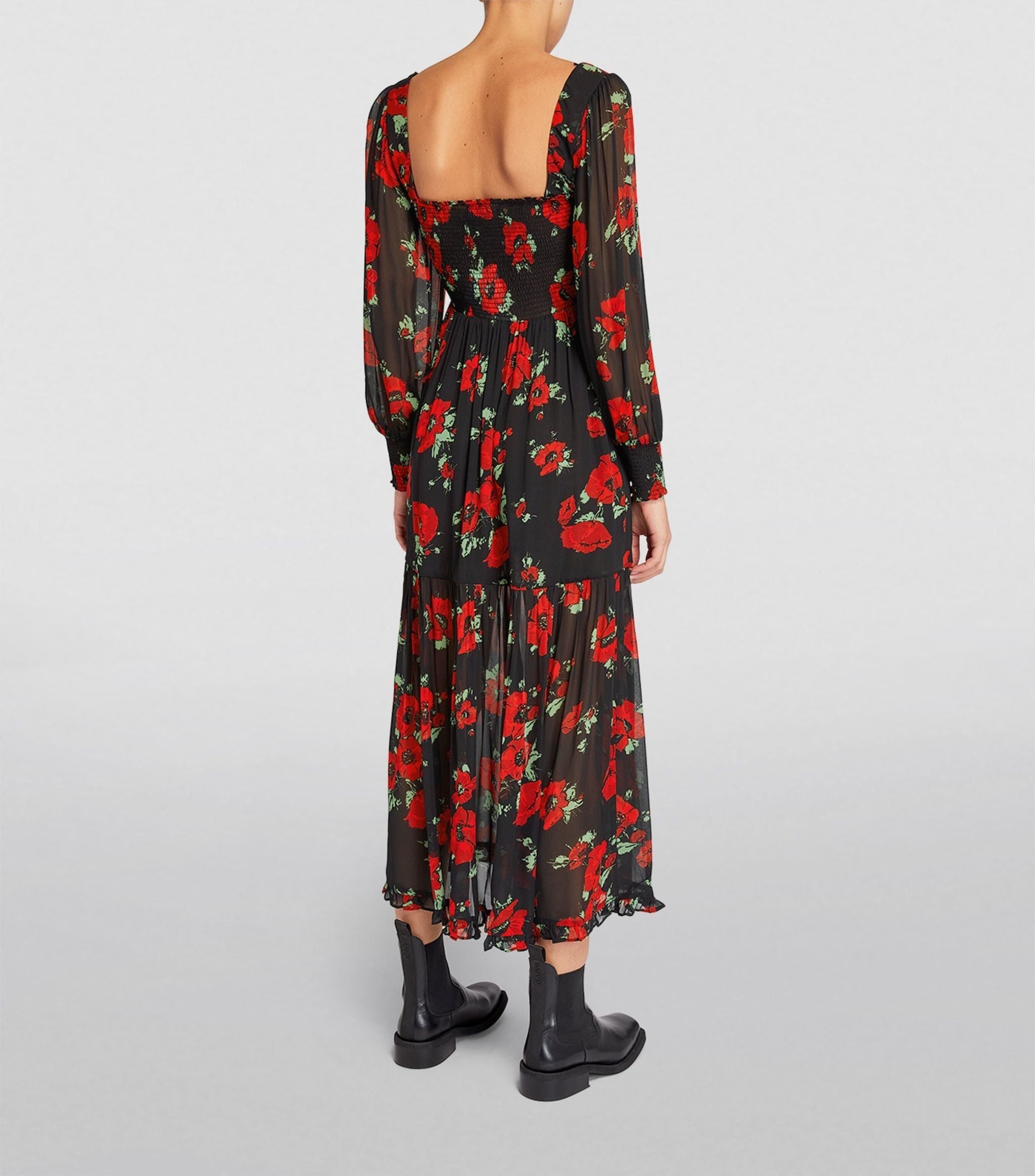 Floral Yas Midi Dress GOODS Harrods   