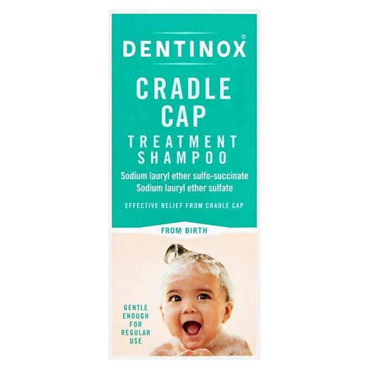 Dentinox Baby Treatment Shampoo, Cradle Cap 125ml toiletries Sainsburys   