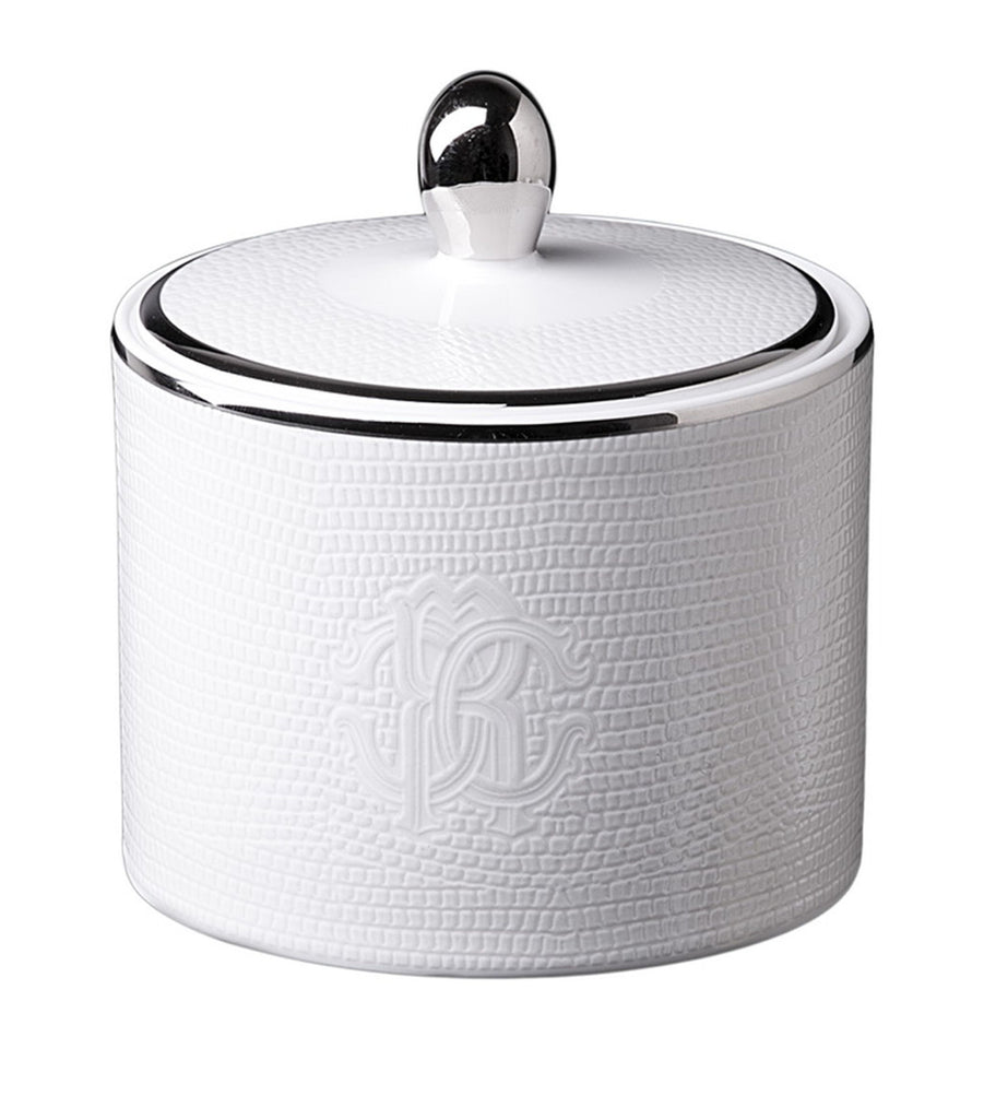 Lizzard Platin Sugar Pot