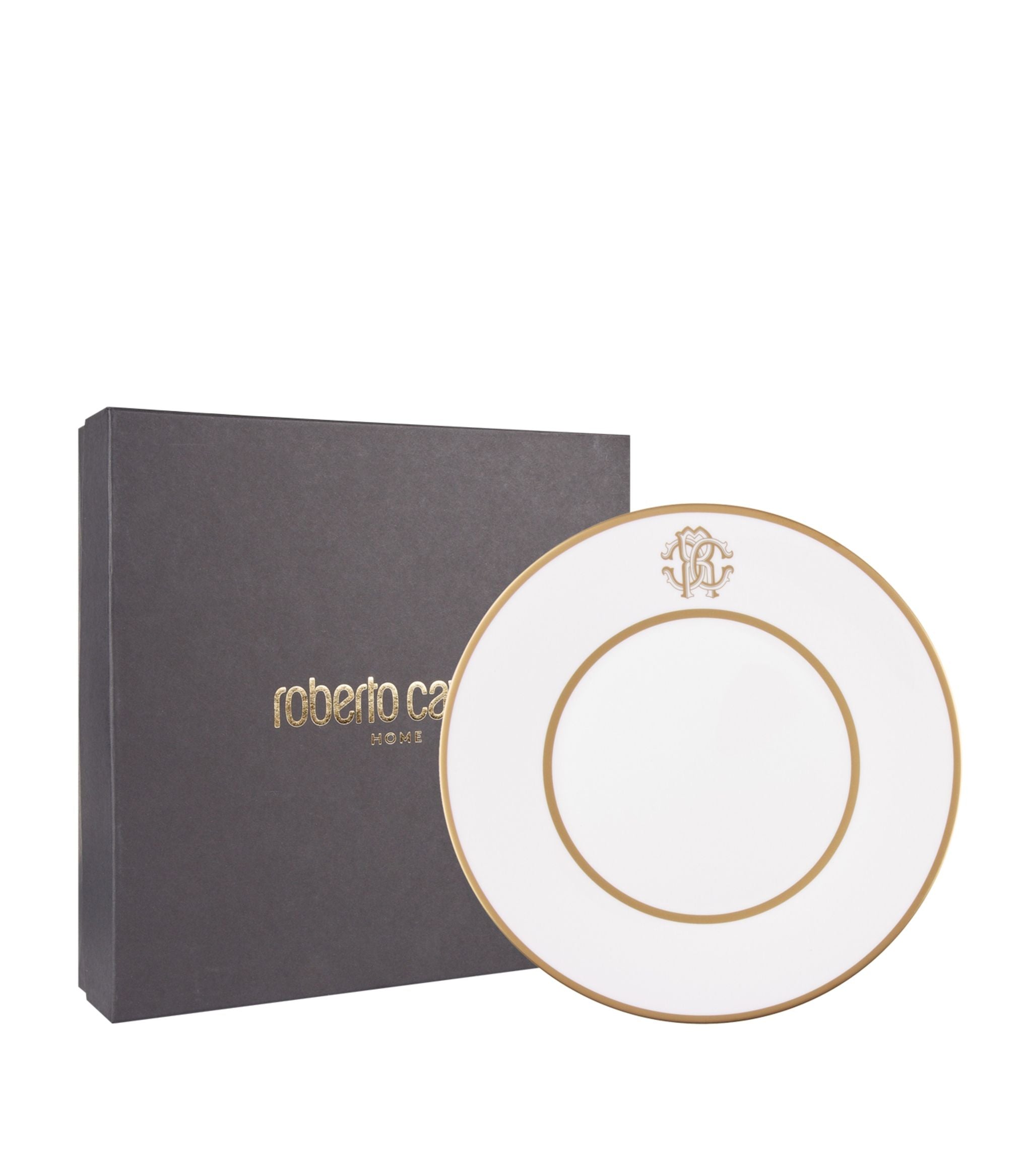 Silk Gold Dinner Plate (27cm) GOODS Harrods   