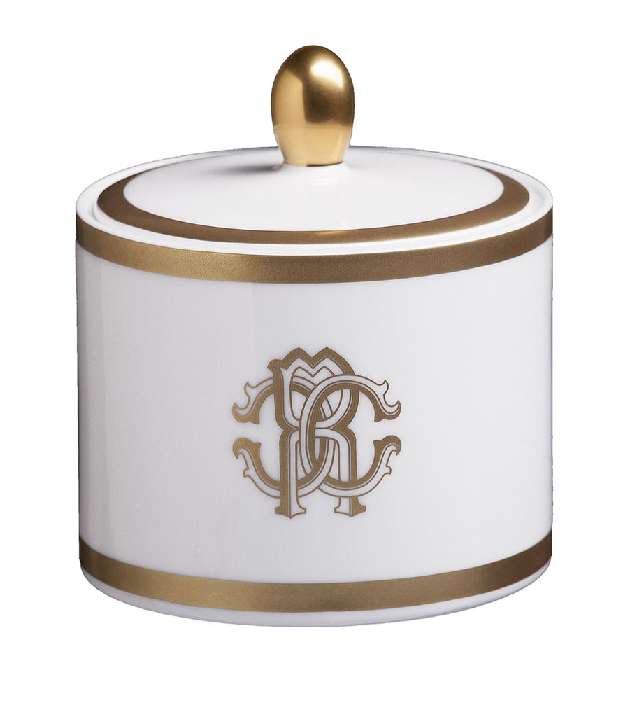 Silk Gold Sugar Pot