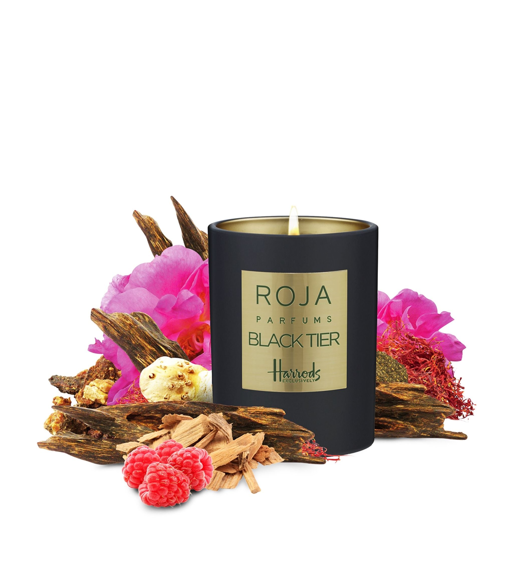 RDP H EXCLUSIVE BLACK TIER 300G CANDLE GOODS Harrods   