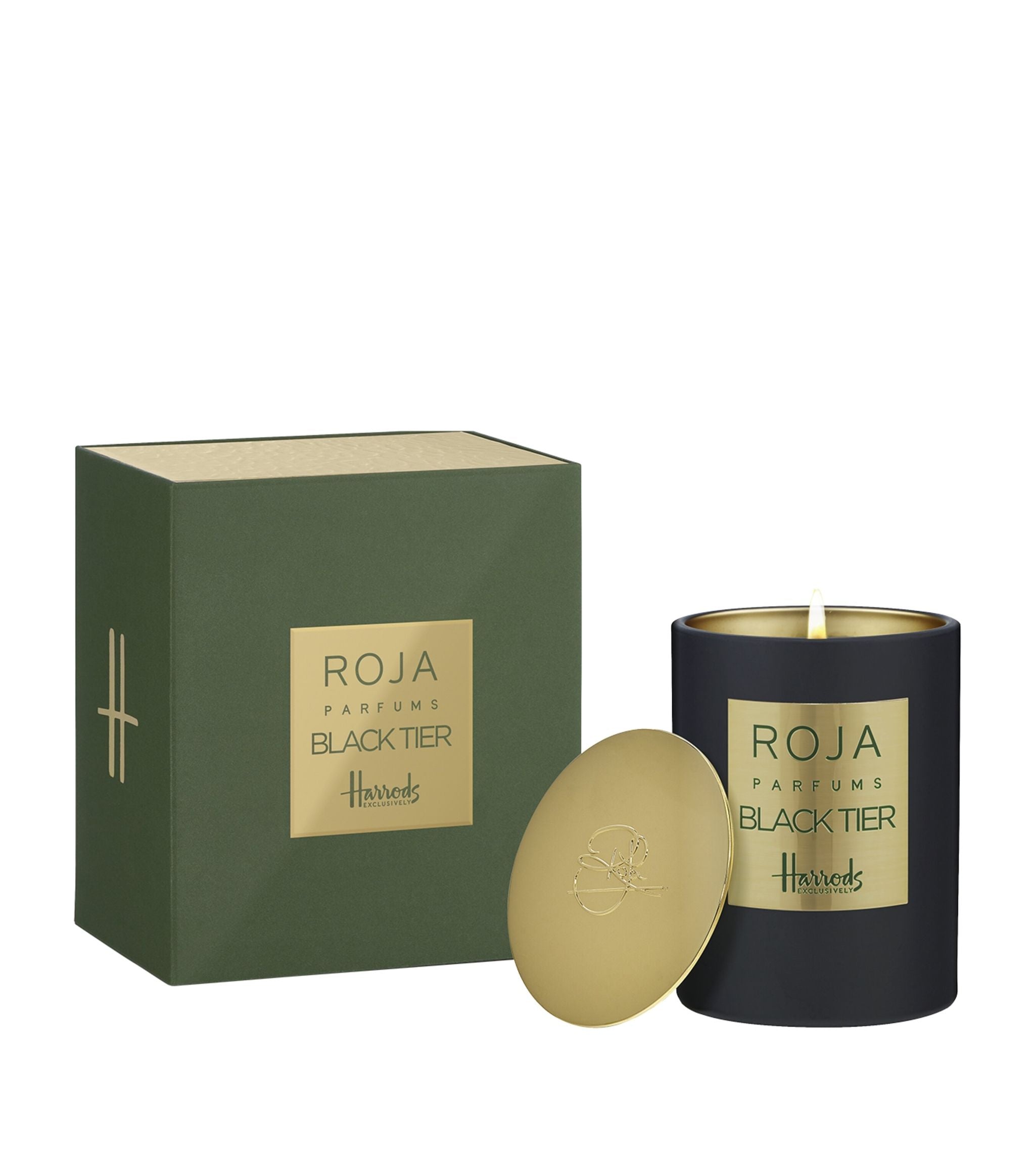 RDP H EXCLUSIVE BLACK TIER 300G CANDLE GOODS Harrods   