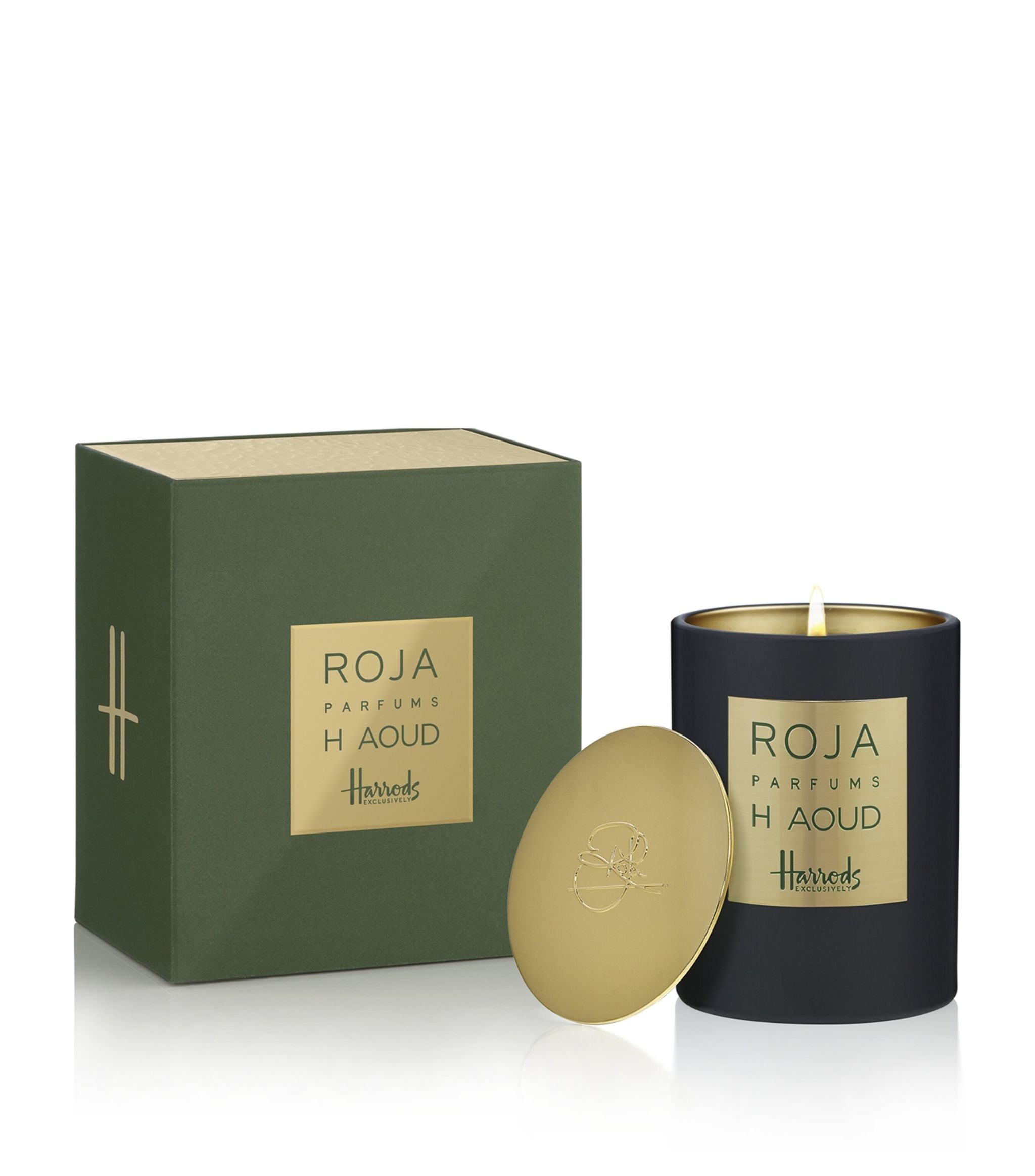 RDP H THE EXCLUSIVE AOUD 300G CANDLE GOODS Harrods   