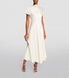 Silk Adriana Midi Dress GOODS Harrods   