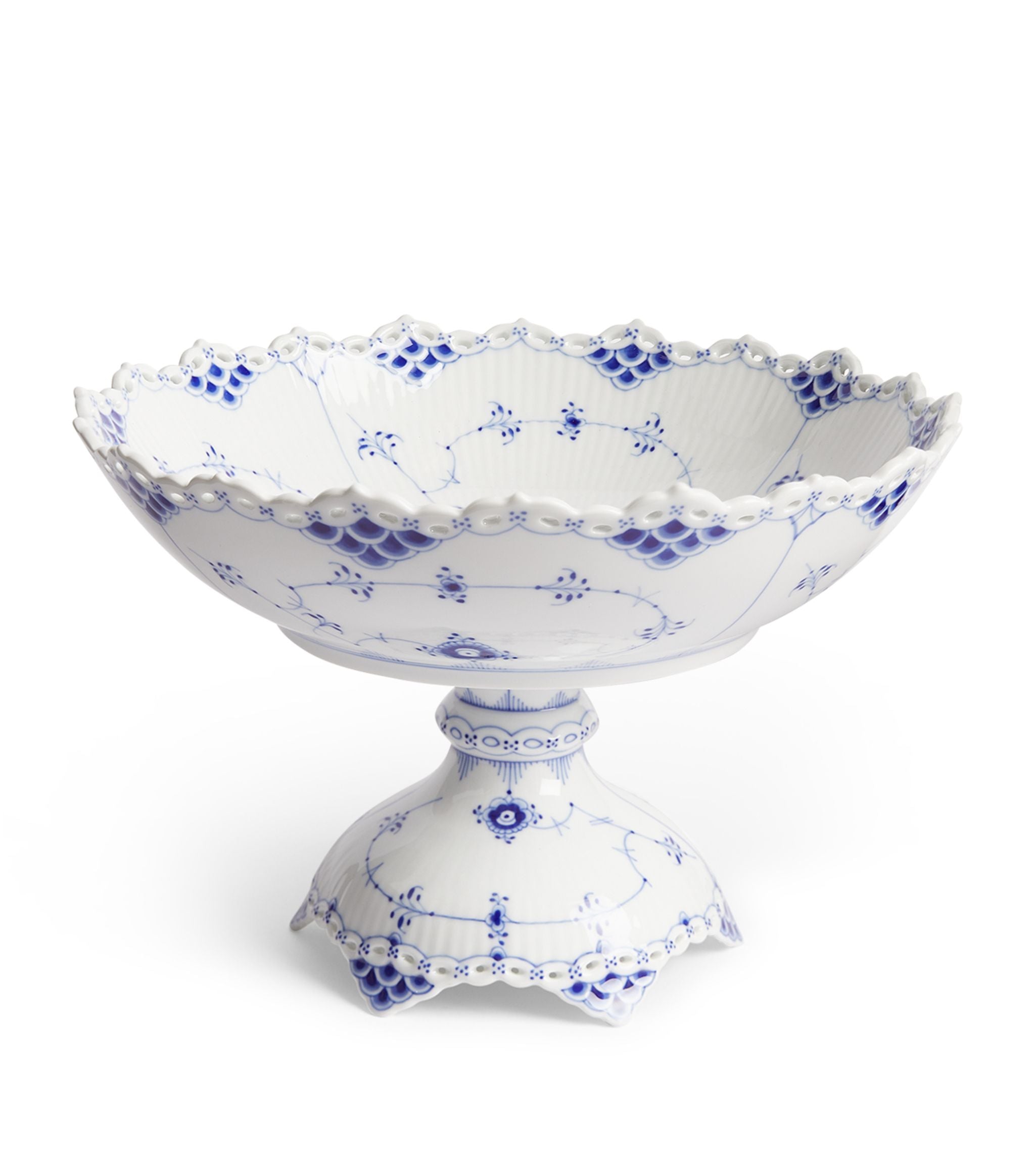 Blue Fluted Bowl (5cm) GOODS Harrods   